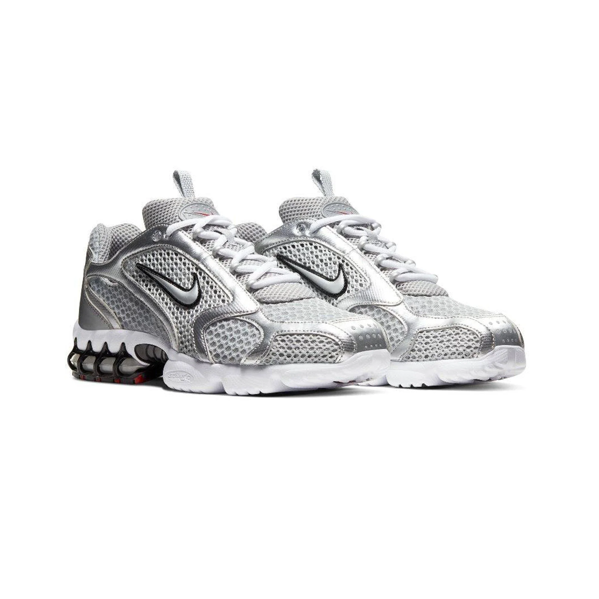 Nike Zoom Spiridon Caged 2 'Metallic Silver' (2020) - Image 2