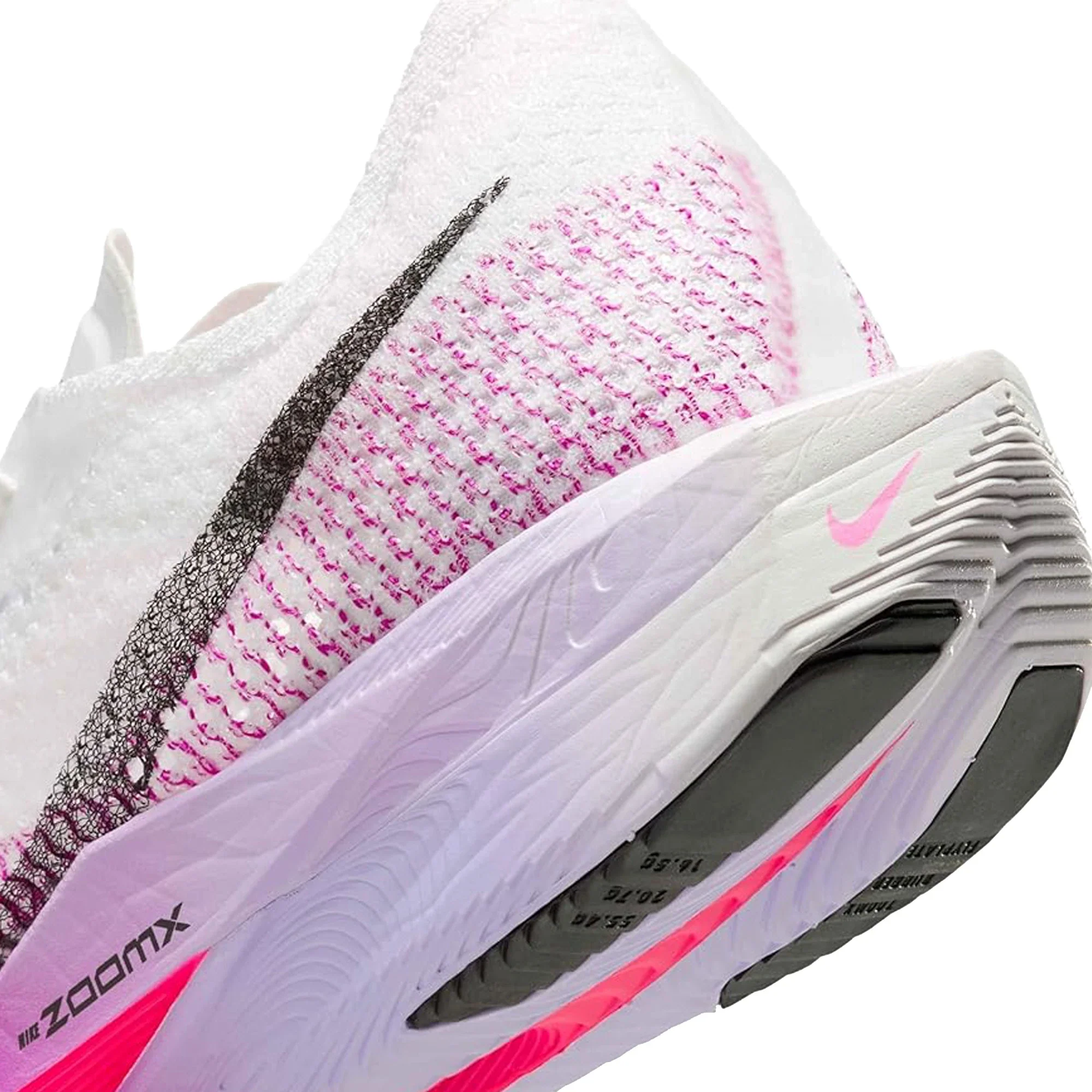 Nike ZoomX VaporFly Next% 3 'White Vivid Purple' Women's (2024) - Image 6