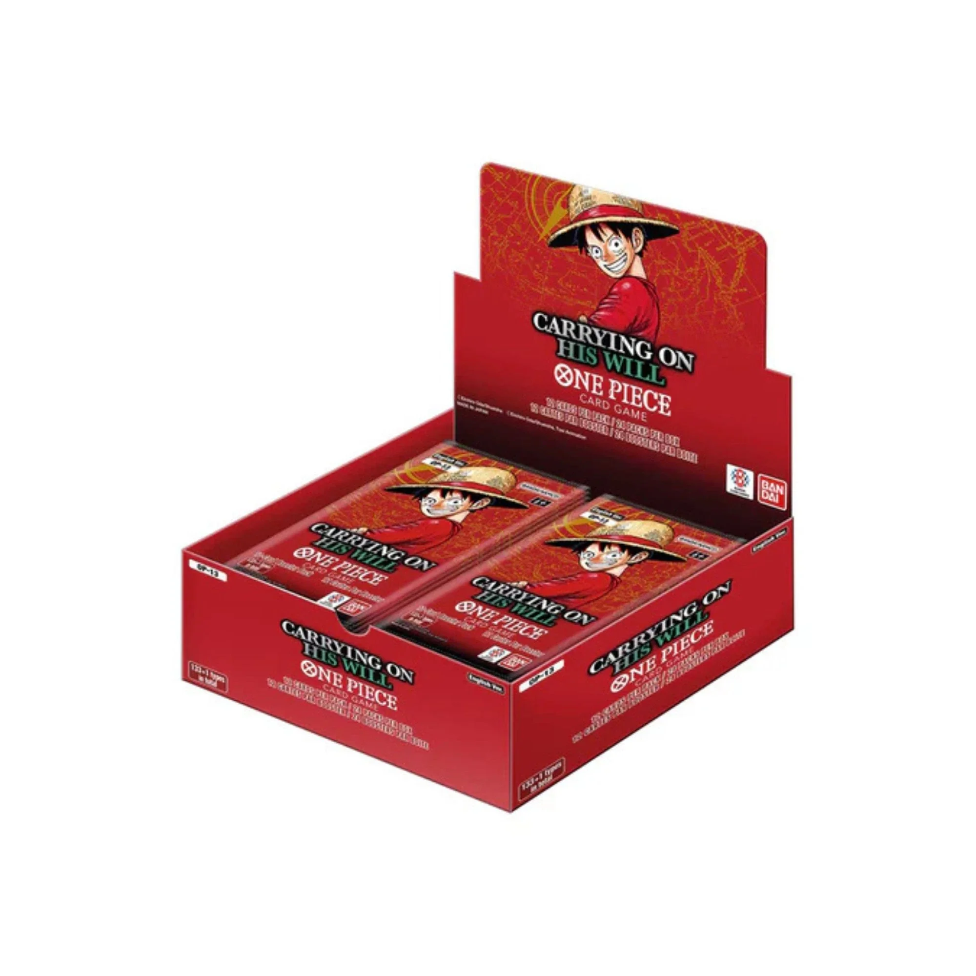 One Piece Card Game Carrying On His Will Booster Box