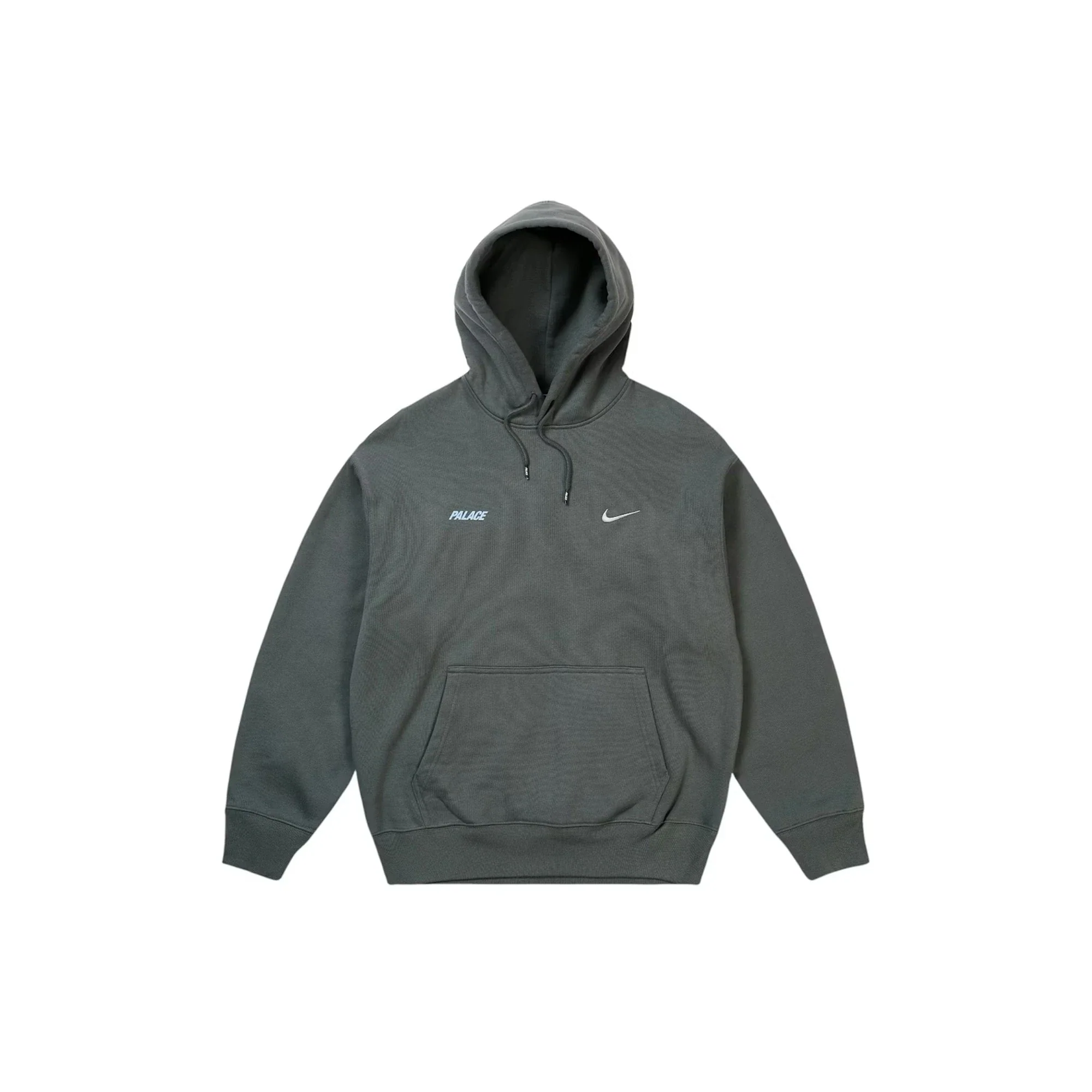Palace x Nike Font Swoosh Hoodie 'Charcoal' (2026)