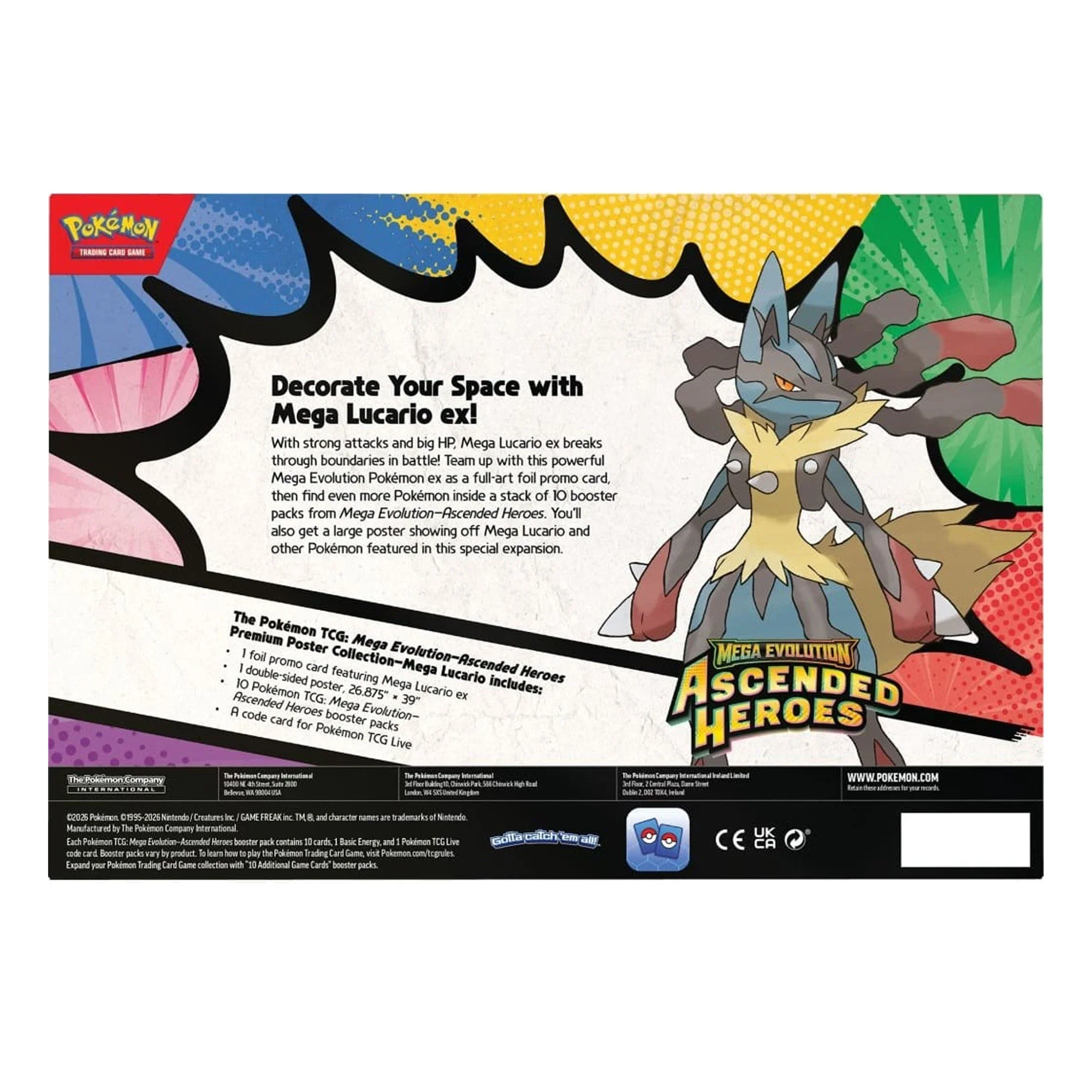 Pokémon TCG Mega Evolution Ascended Heroes Premium Poster Collection - Image 3