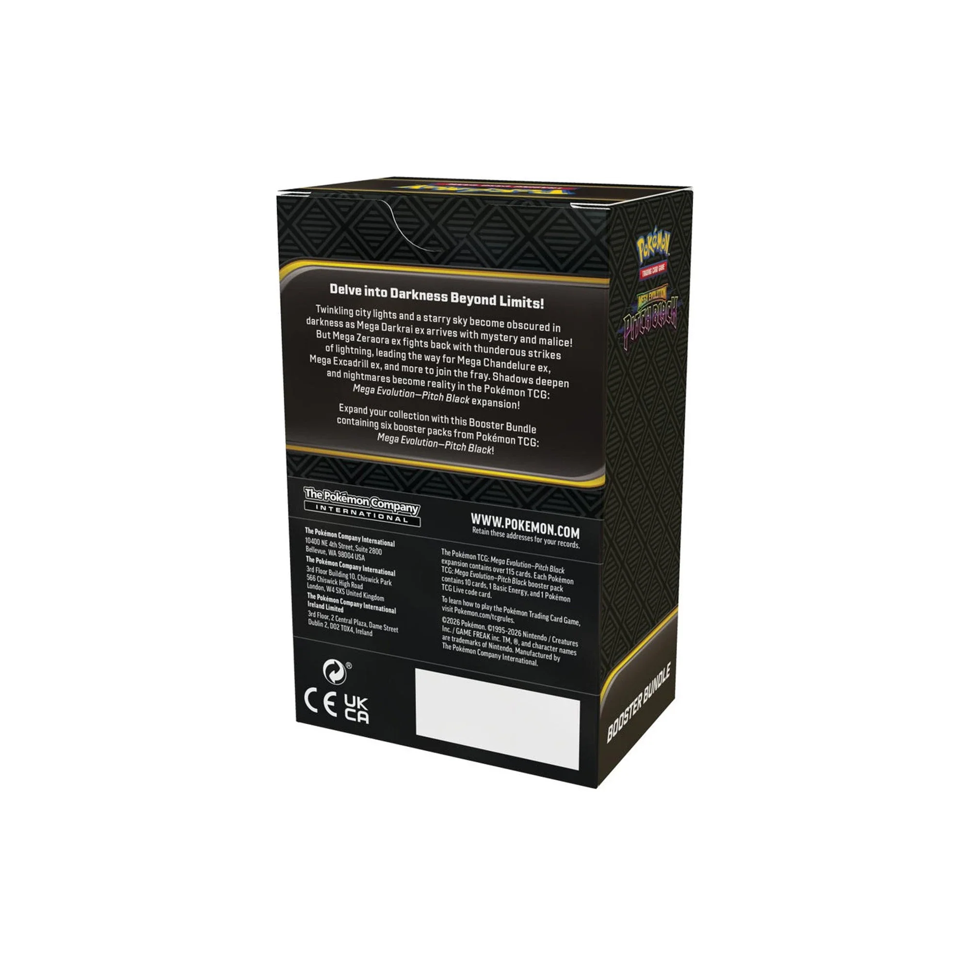 Pokémon TCG Mega Evolution-Pitch Black Booster Bundle (6 Packs) - Image 7