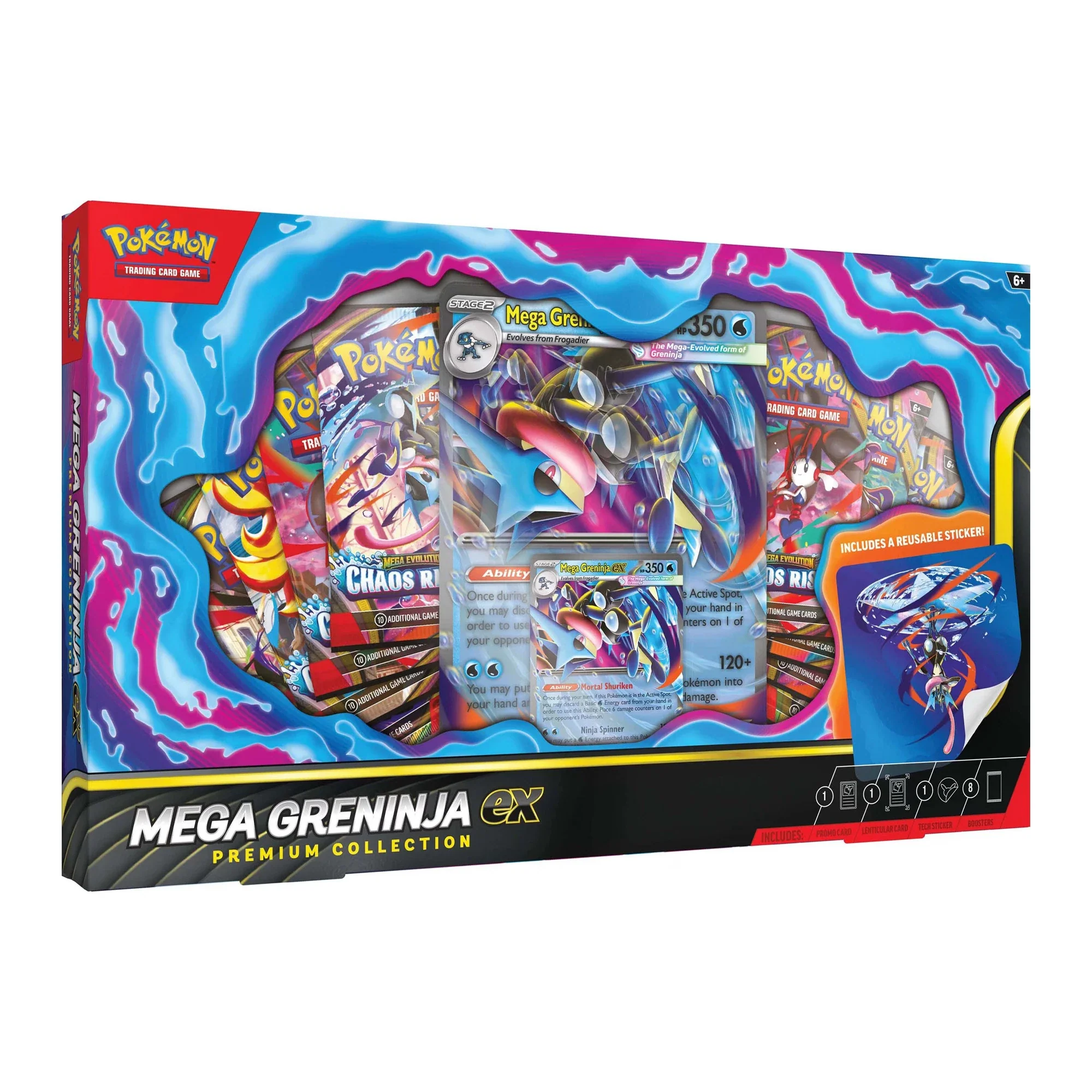 Pokémon TCG Mega Greninja ex Premium Collection
