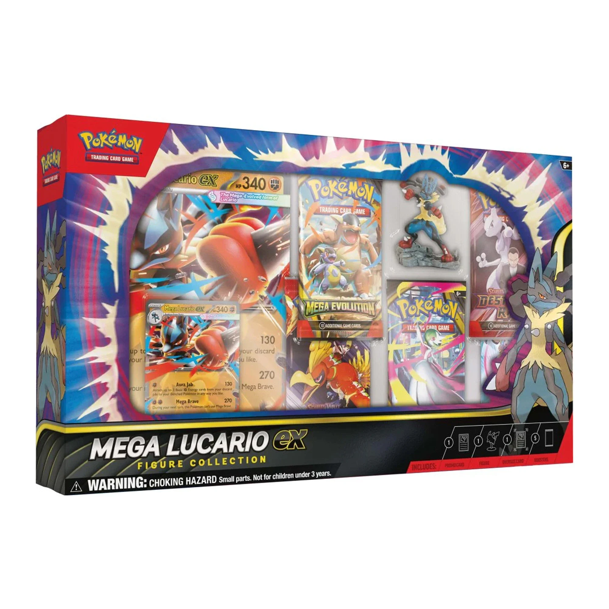 Pokémon TCG Mega Lucario ex Figure Collection