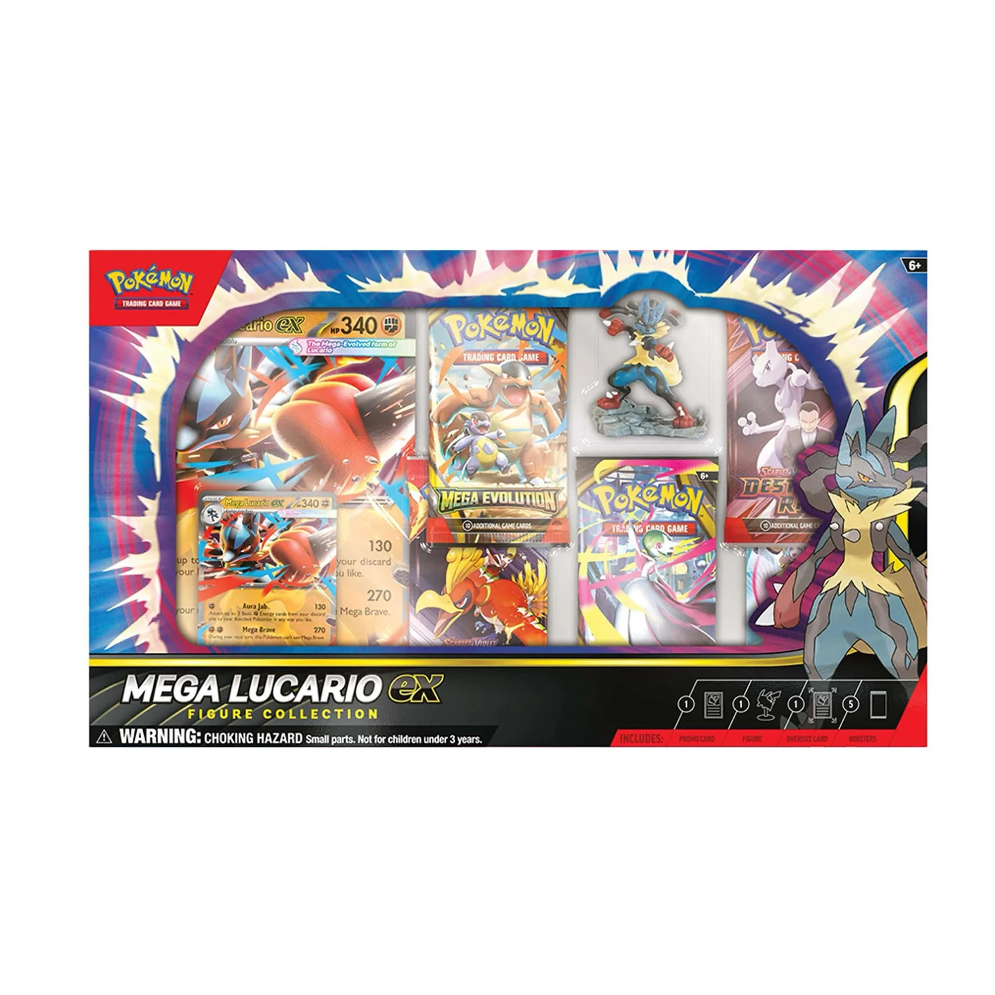 Pokémon TCG Mega Lucario ex Figure Collection - Image 2