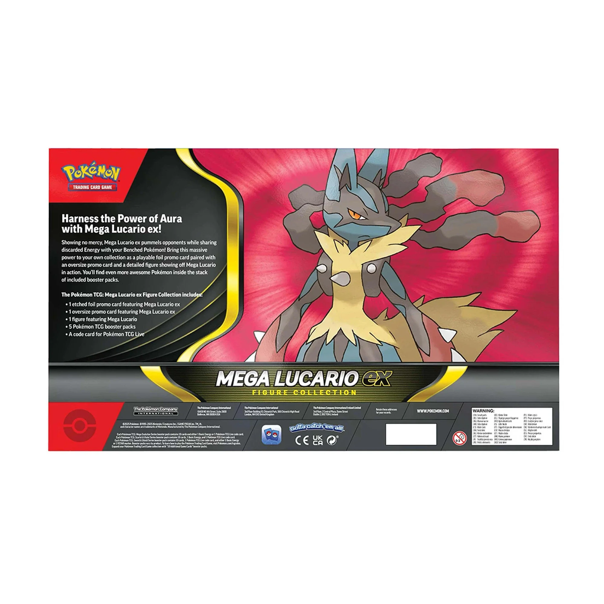 Pokémon TCG Mega Lucario ex Figure Collection - Image 3