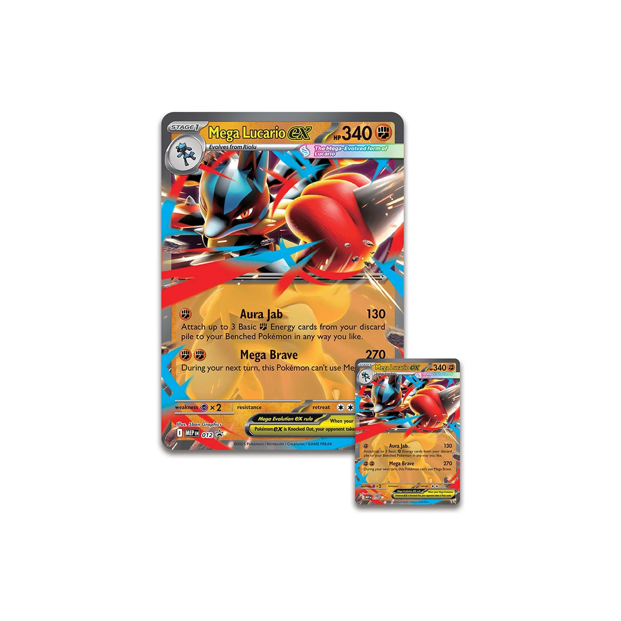 Pokémon TCG Mega Lucario ex Figure Collection - Image 5