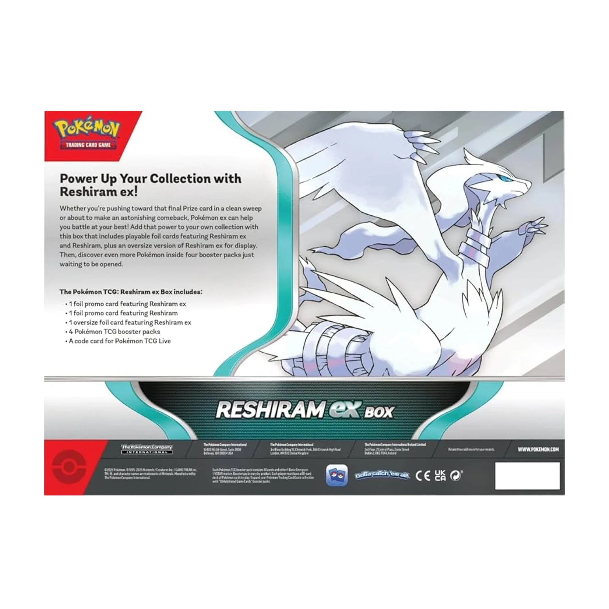 Pokémon TCG Reshiram ex Box - Image 2