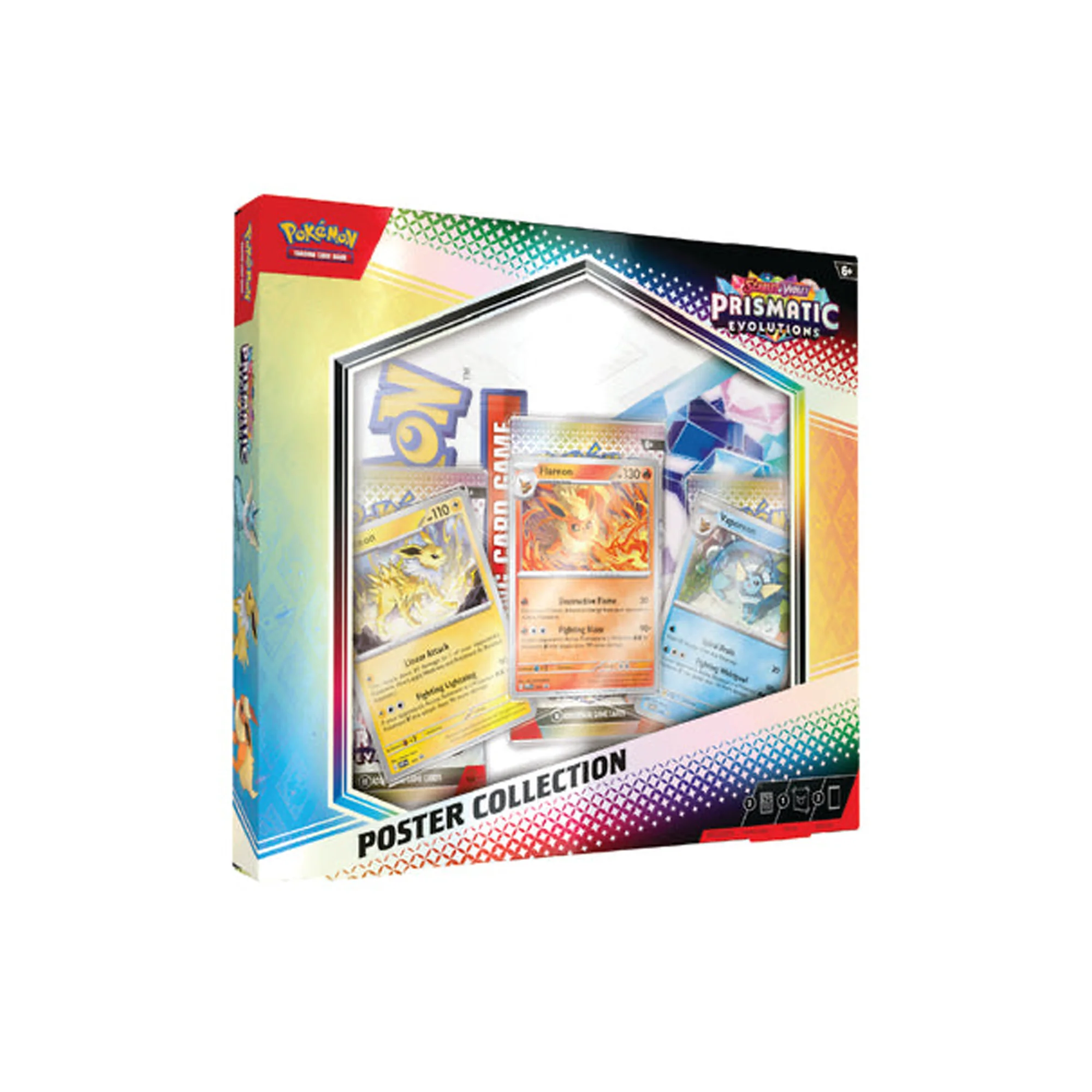 Pokémon TCG: Scarlet & Violet Prismatic Evolutions Poster Collection