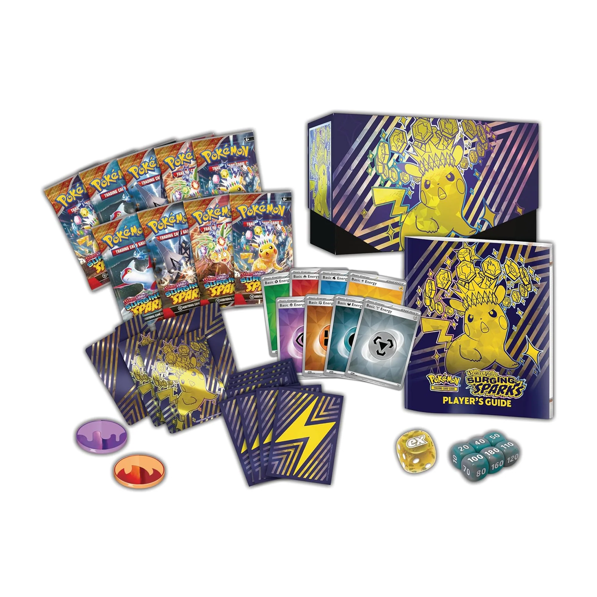 Pokémon TCG Scarlet & Violet Surging Sparks Elite Trainer Box - Image 3