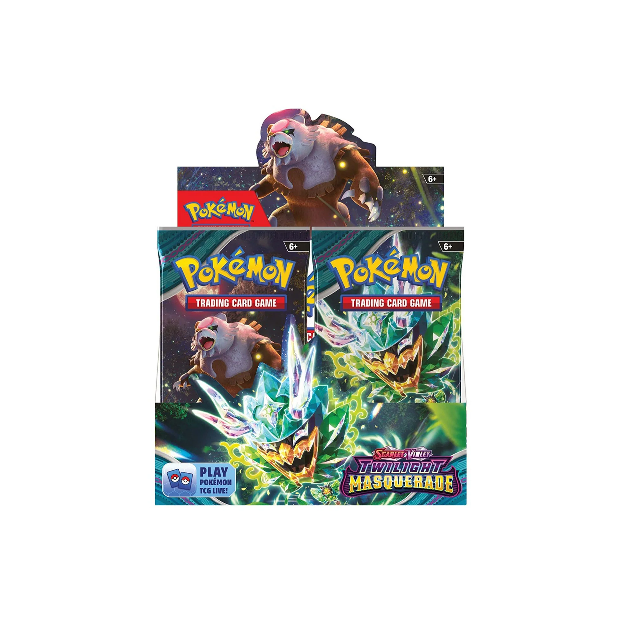 Pokémon TCG Scarlet & Violet Twilight Masquerade Booster Display Box - Image 2