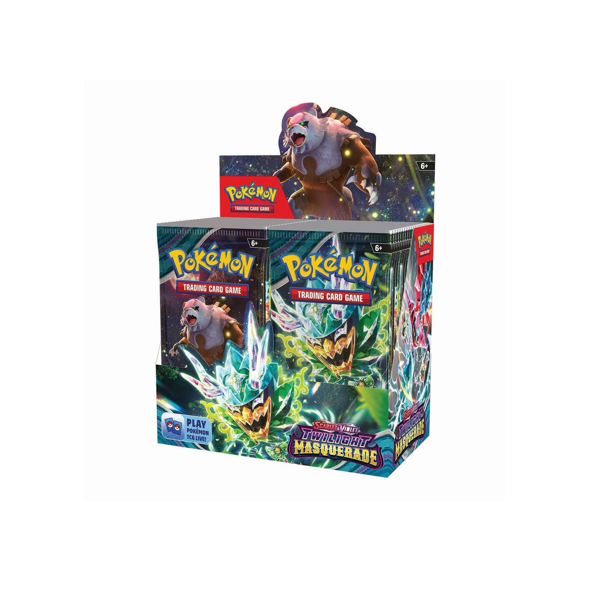 Pokémon TCG Scarlet & Violet Twilight Masquerade Booster Display Box - Image 3