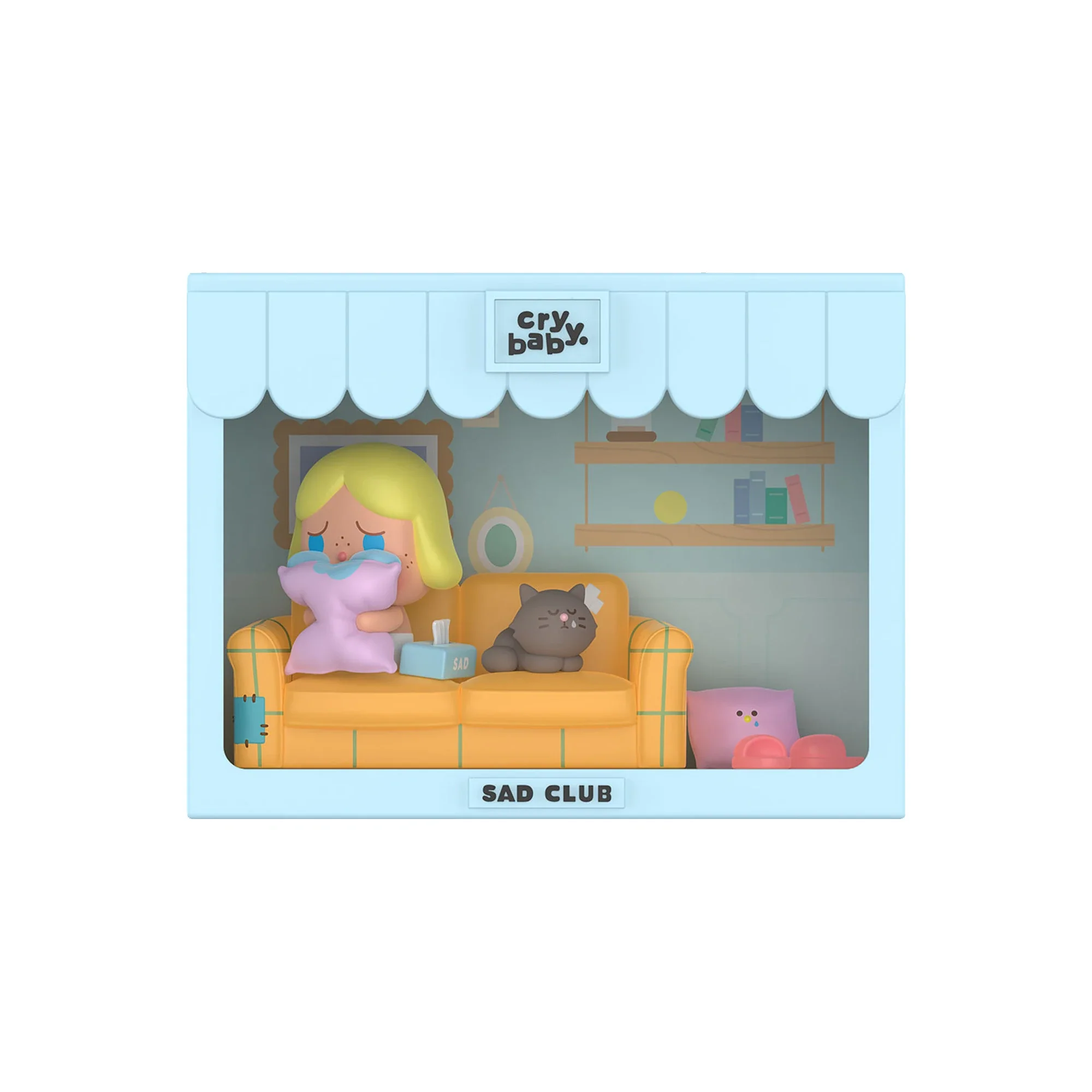 POP MART CRYBABY Sad Club Series Plush Flower (6 Blind Boxes ) - Image 8