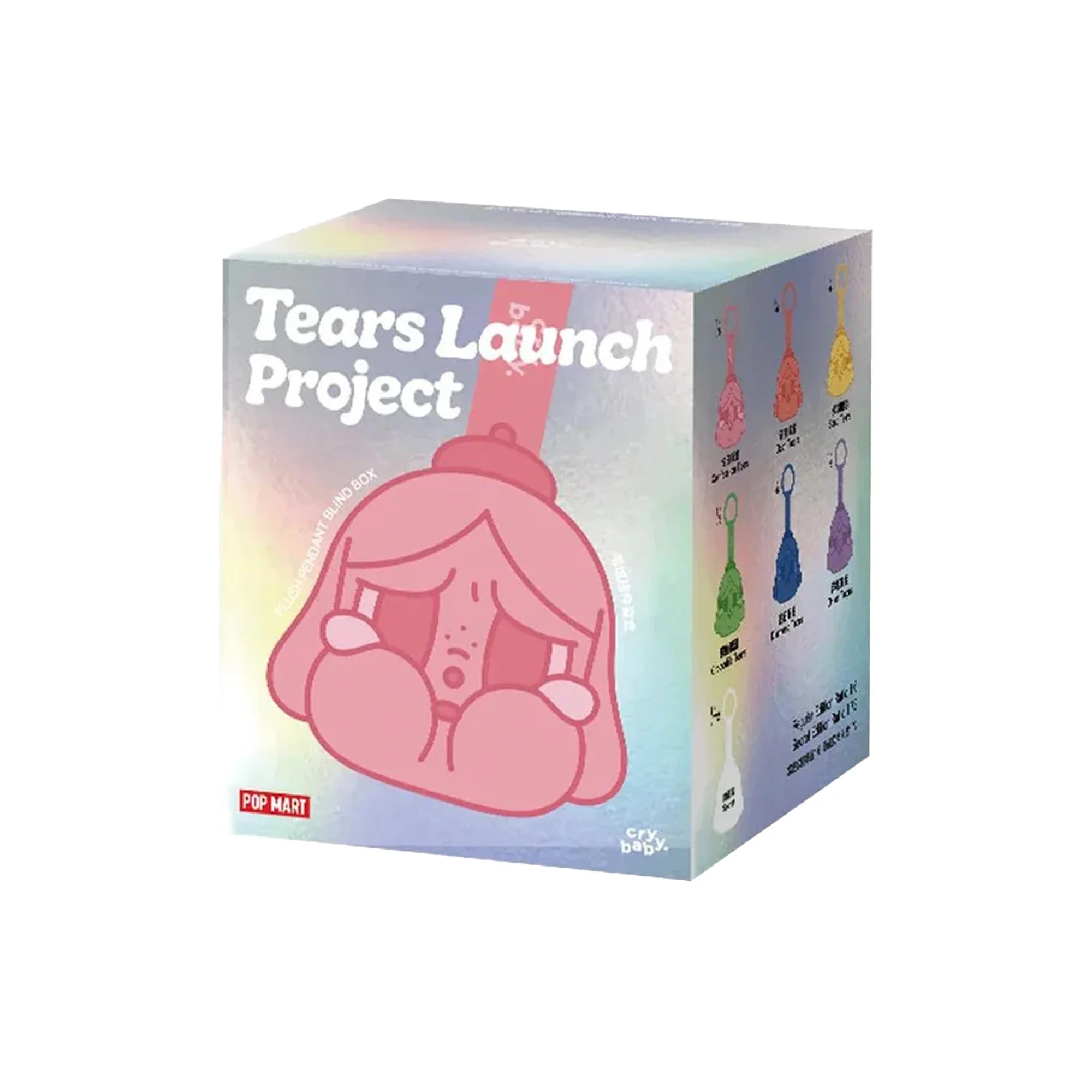 POP MART CRYBABY Tears Launch Project Series Plush Pendant Blind Box (Single Blind Box) (2026)