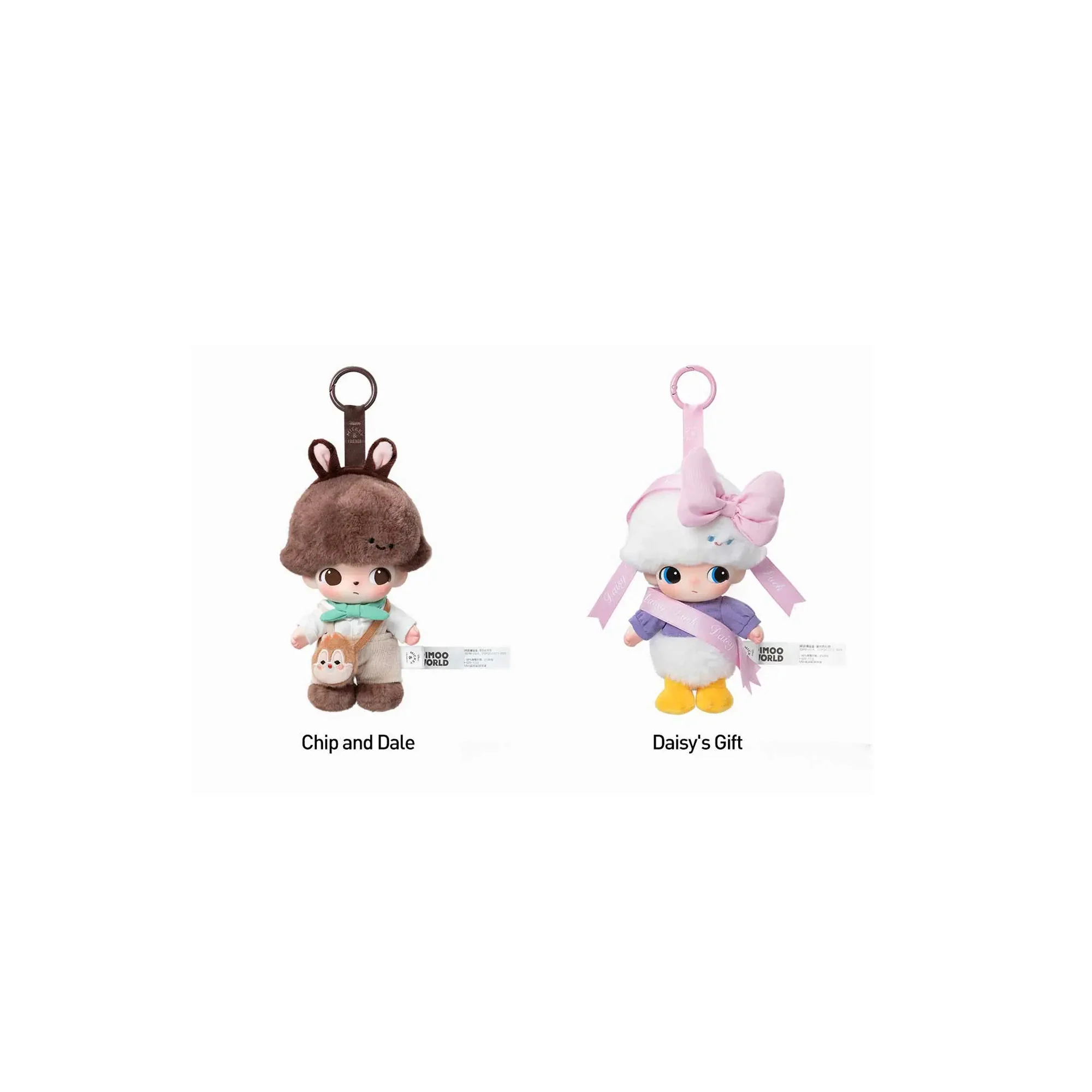 POP MART DIMOO World x Disney Series Vinyl Plush Keychain Sealed Case (6 Blind Boxes) (2025) - Image 5
