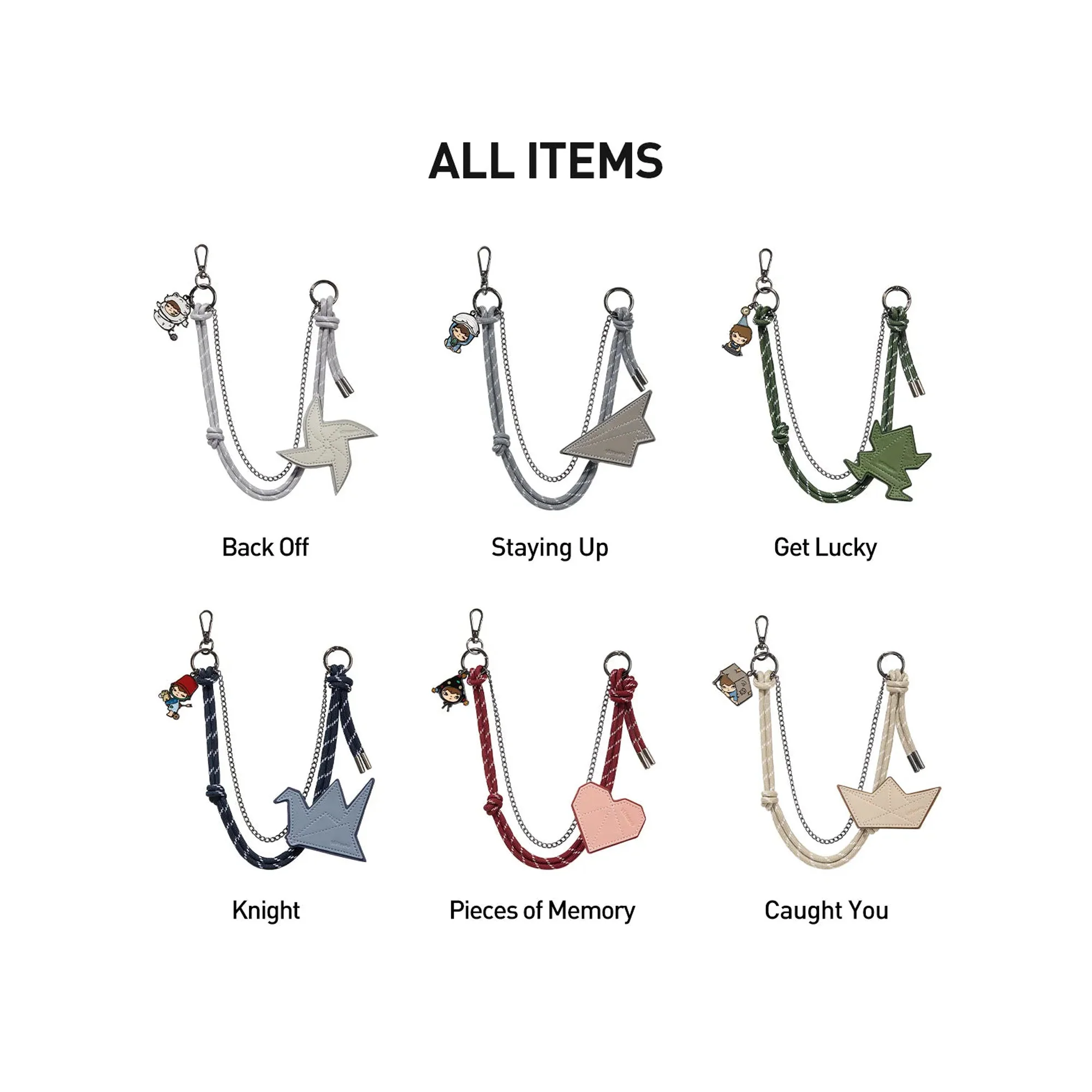 POP MART Hirono Echo Series Pendant Chain (Single Blind Box) - Image 2
