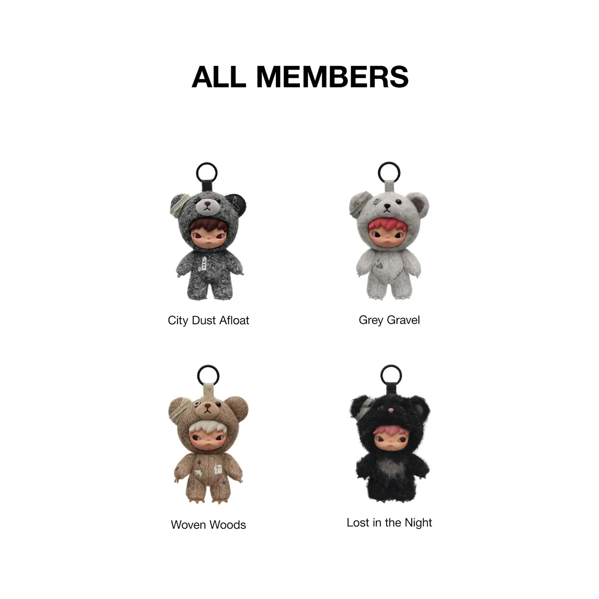 POP MART Hirono Road Journal Series Plush Doll Pendant (Single Blind Box) - Image 2