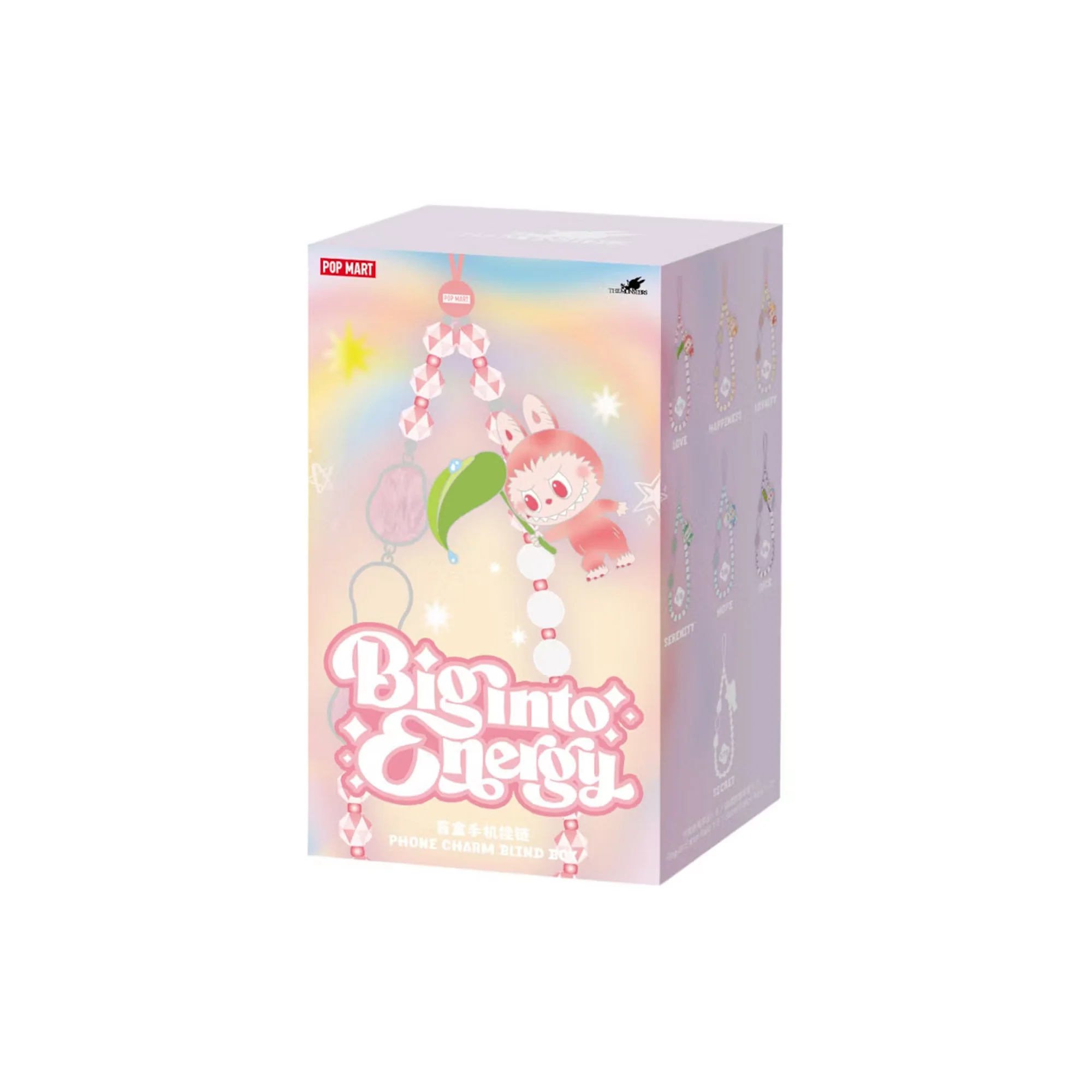 POP MART Labubu The Monsters Big into Energy Series Phone Charm Sealed Case (6 Blind Boxes) - Image 2