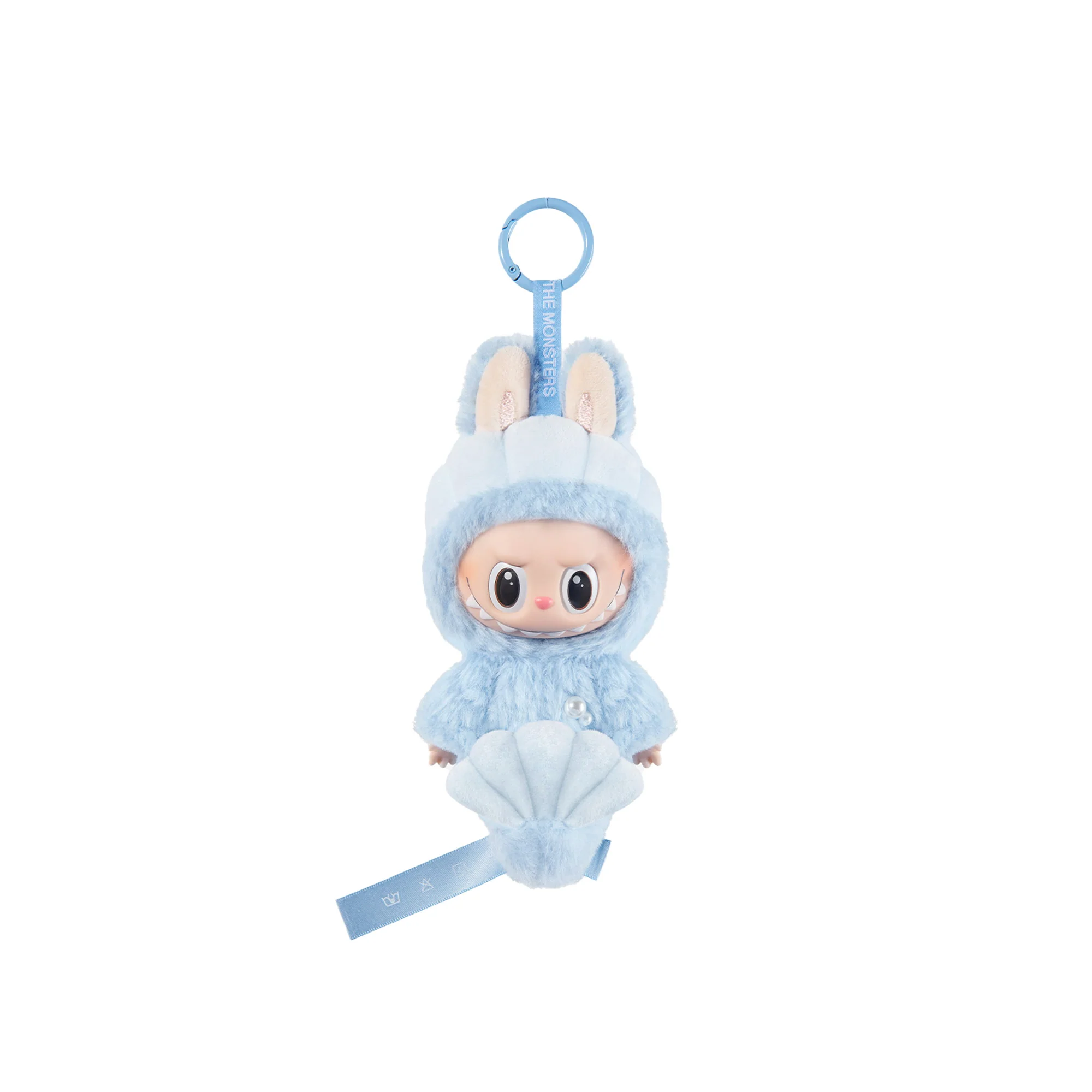 POP MART LABUBU The Monsters Hide And Seek Singapore Series Vinyl Plush Doll Pendant