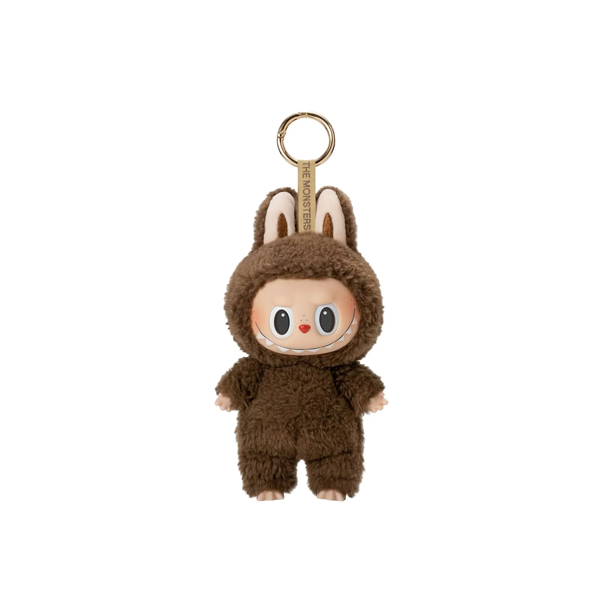 POP MART Labubu The Monsters Tasty Macarons Chestnut Cocoa Vinyl Plush Pendant