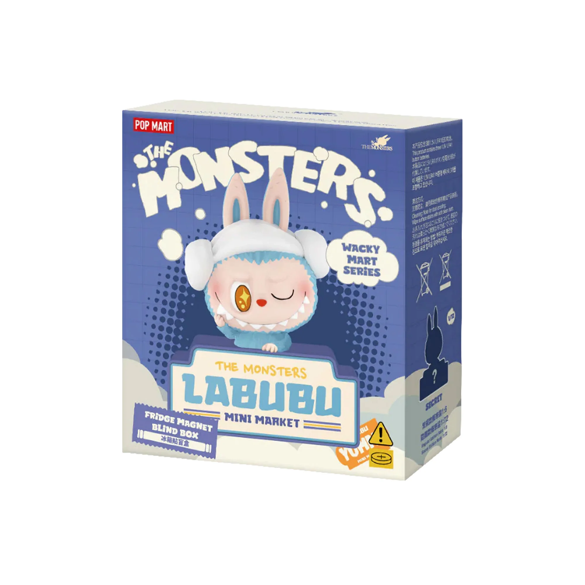 POP MART Labubu The Monsters Wacky Mart Series Fridge Magnet Sealed Case (6 Blind Boxes) - Image 2