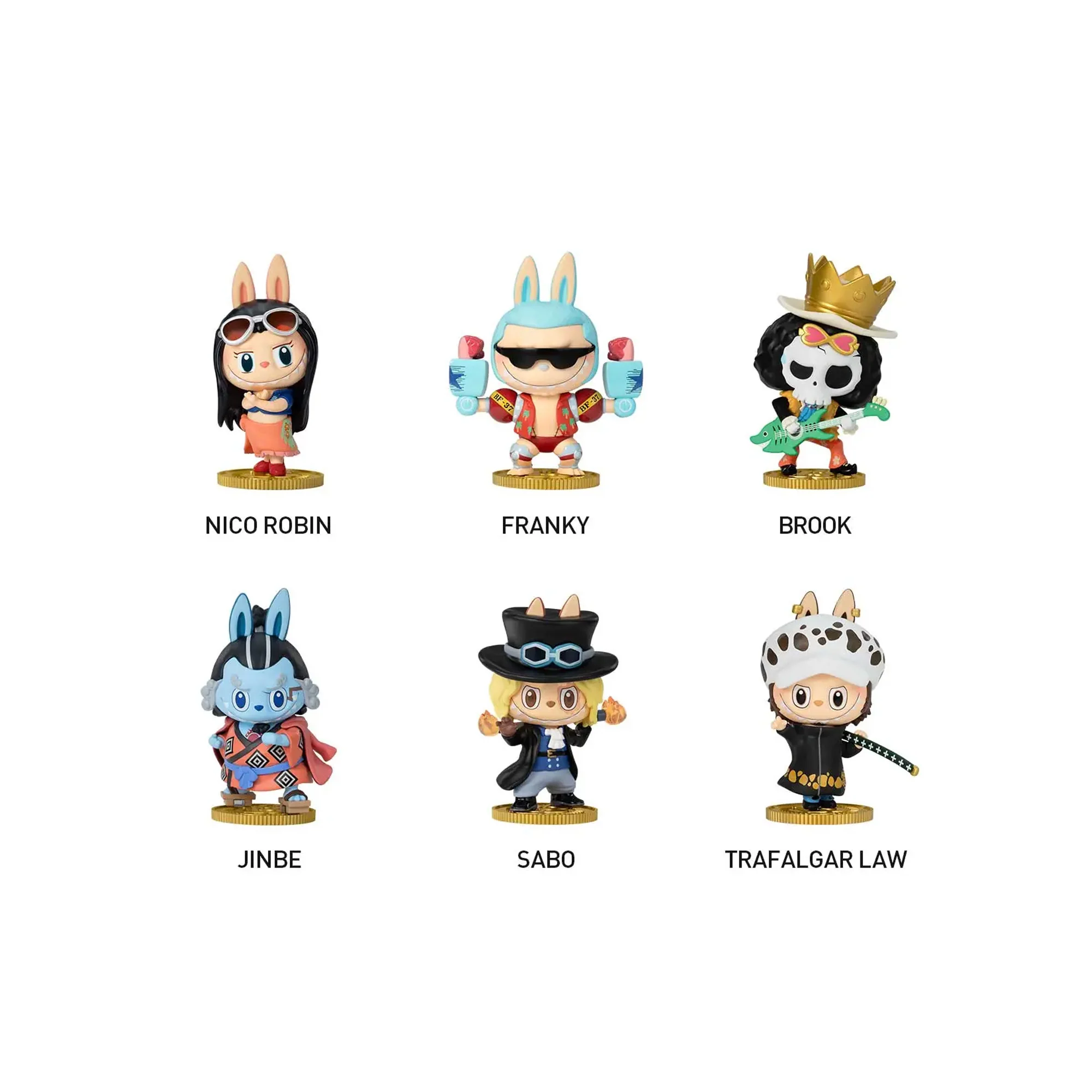POP MART Labubu The Monsters x One Piece Series Sealed Case (Single Blind Box) - Image 3