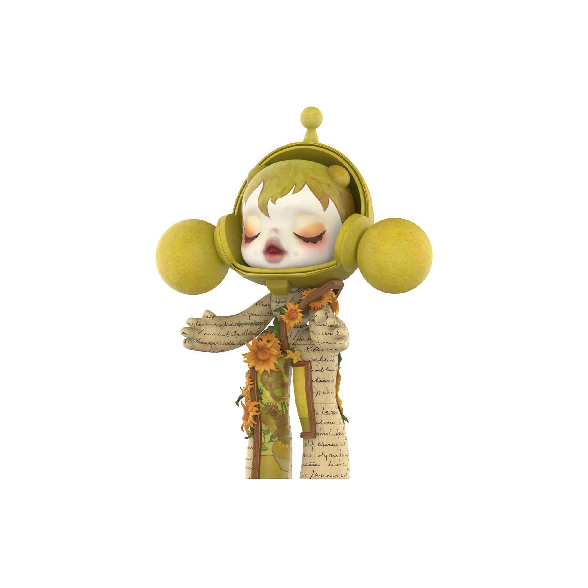 POP MART MEGA α SKULLPANDA 1000% Van Gogh Museum Sunflowers - Image 2