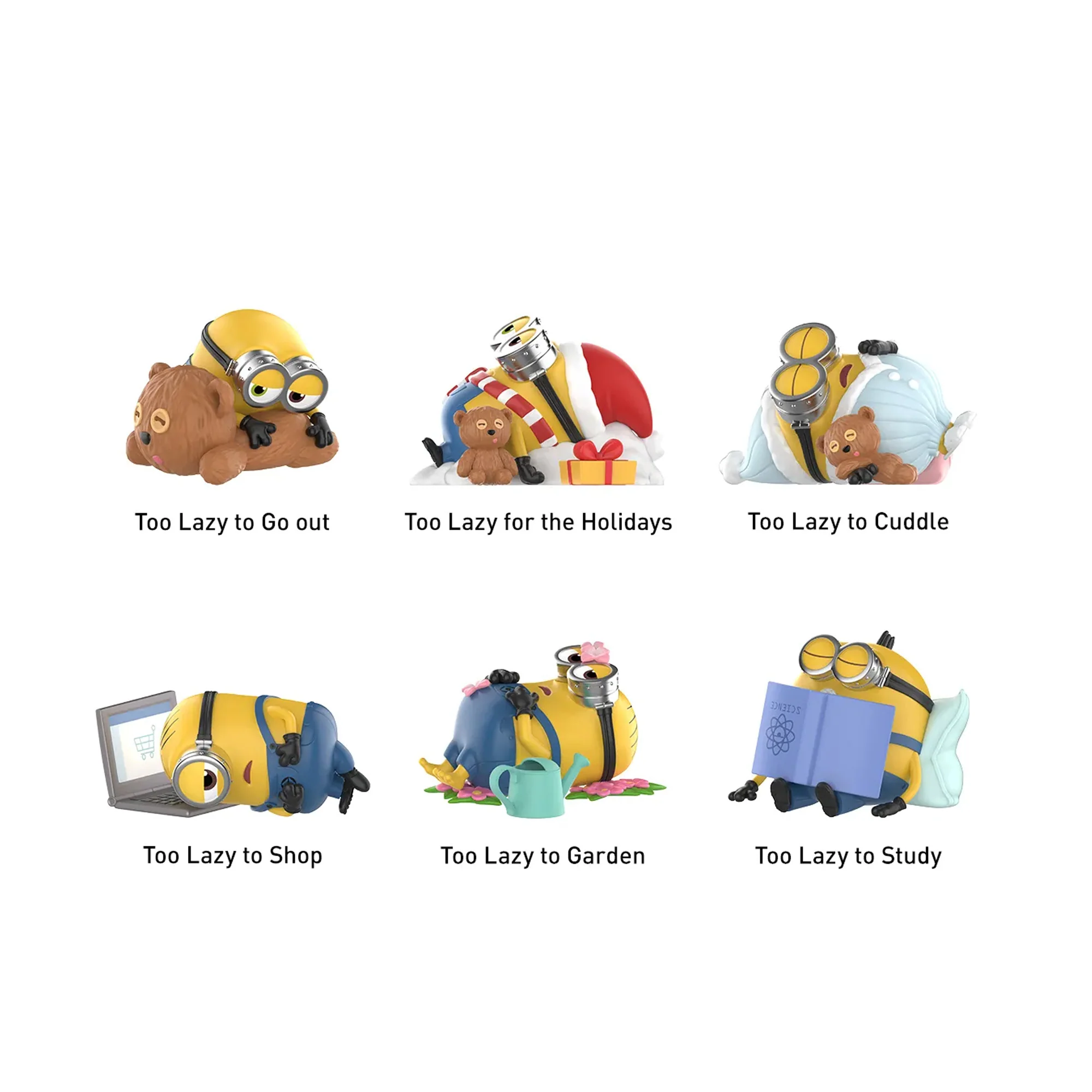 POP MART Minions Lazy Every Day Series (Single Blind Box) - Image 4