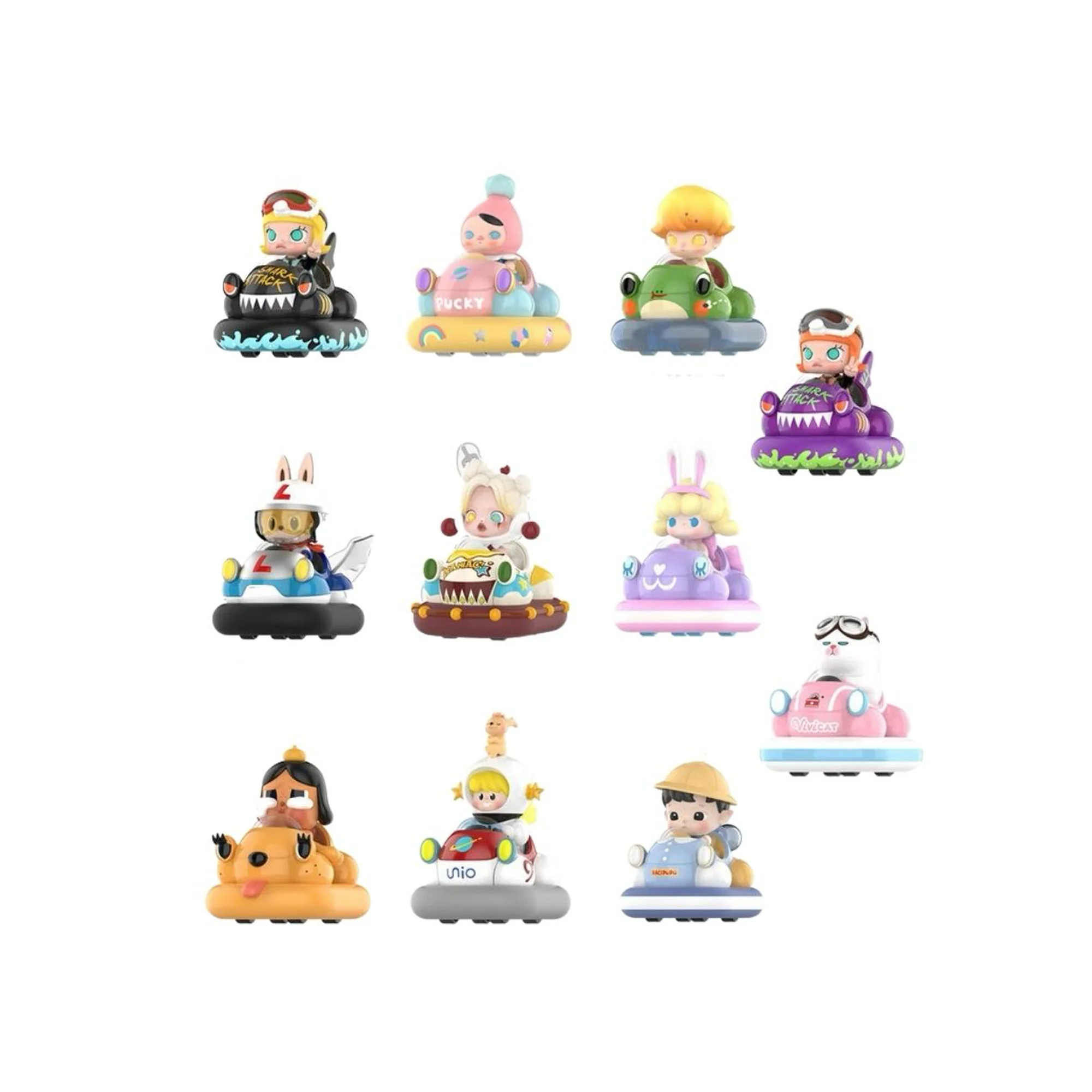 POP MART POP CAR Bumper Car Series (10 Blind Boxes) - Image 3
