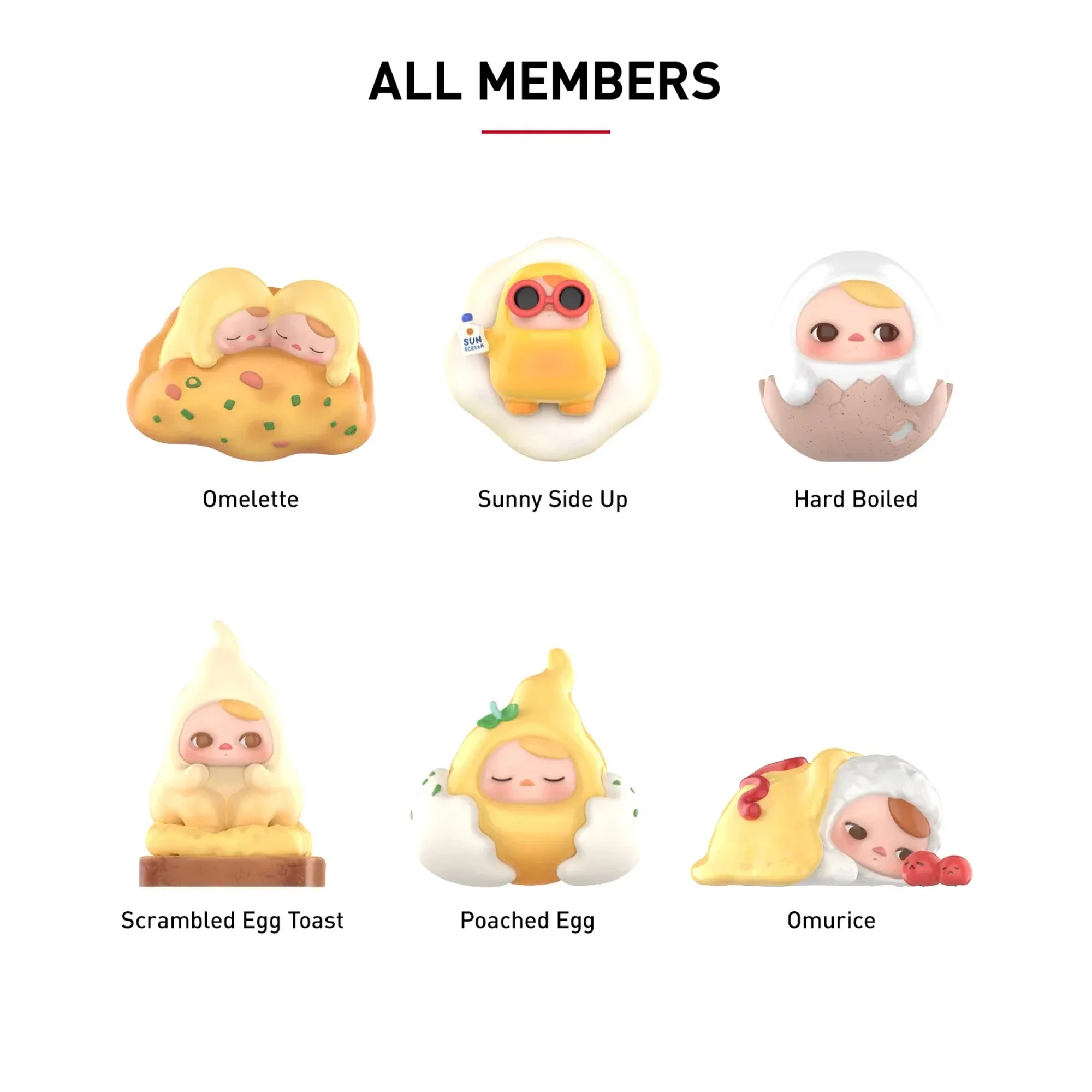 POP MART PUCKY Egg Beanie Series Figures (12 Blind Boxes) - Image 3