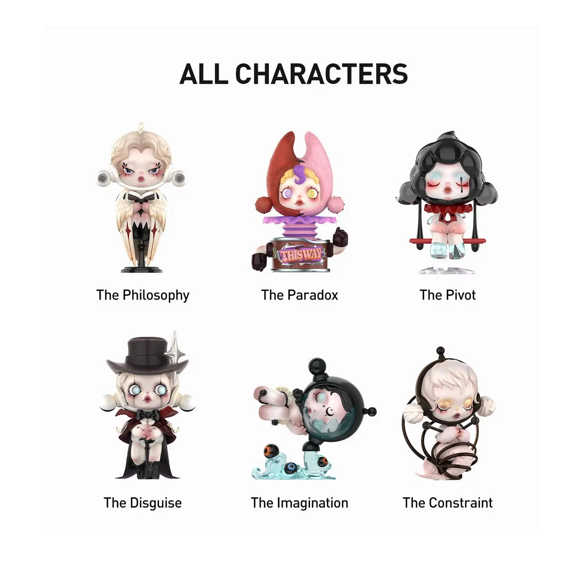 POP MART SKULLPANDA Image of Reality Series (12 Blind Boxes) - Image 3