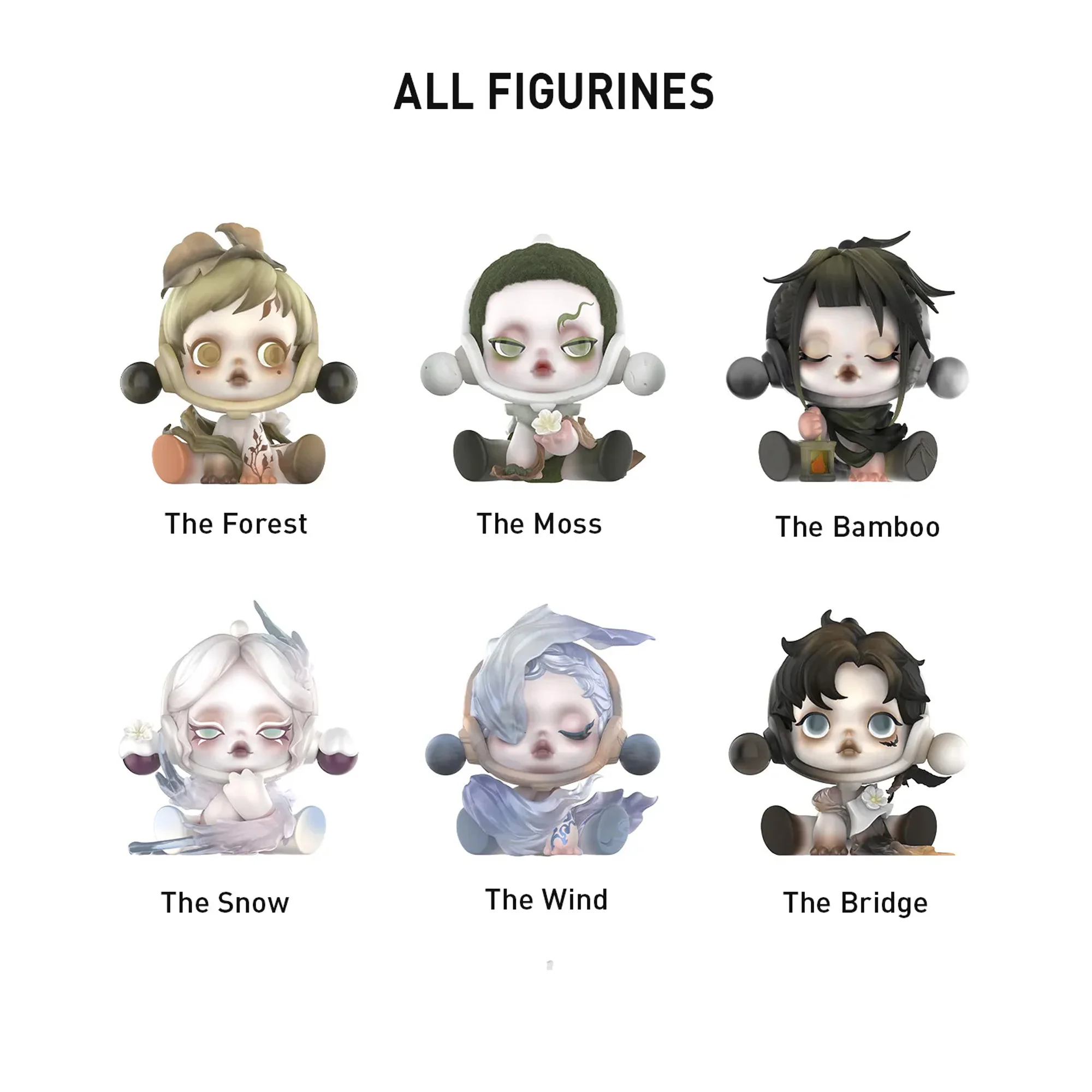 POP MART SKULLPANDA The Ink Plum Blossom Series (Single Blind Box) - Image 2