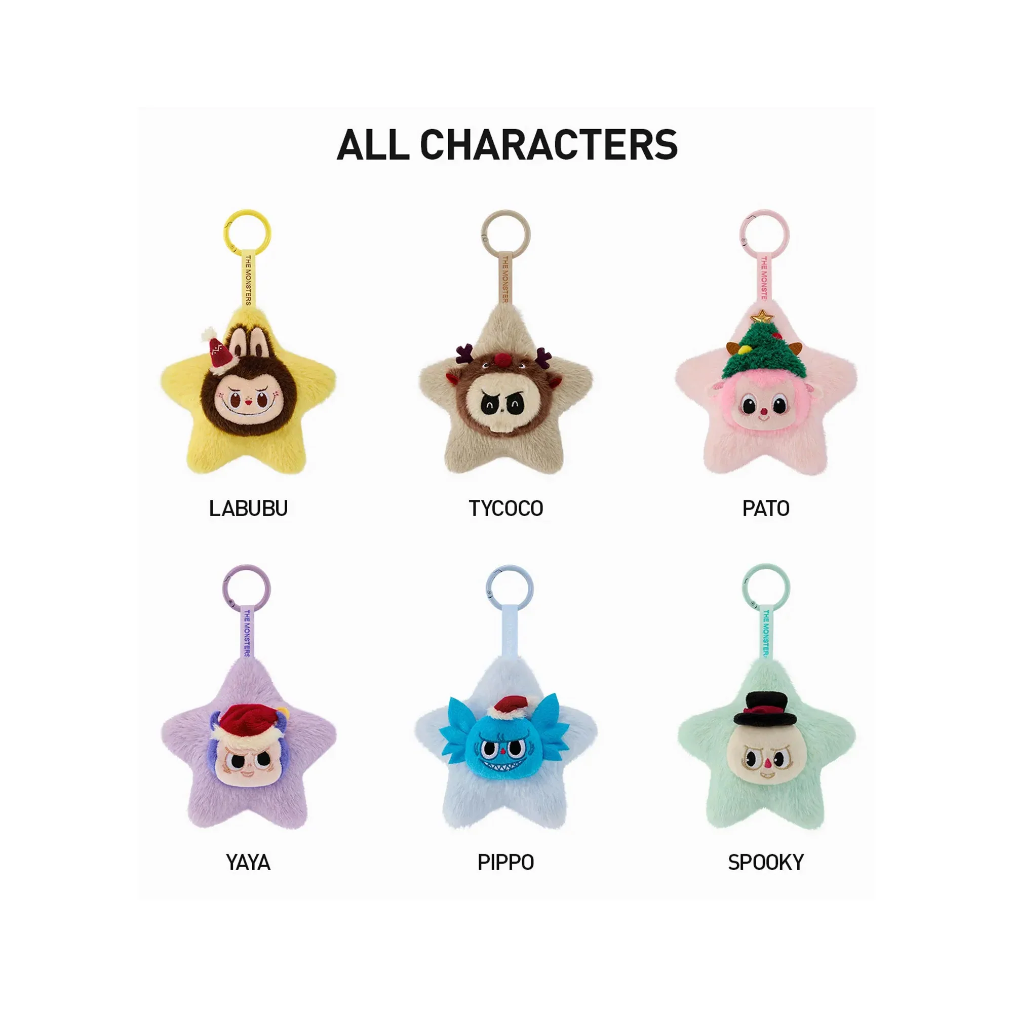 POP MART THE MONSTERS Classic Series Sparkly Plush Pendant (Single Blind Box) - Image 3