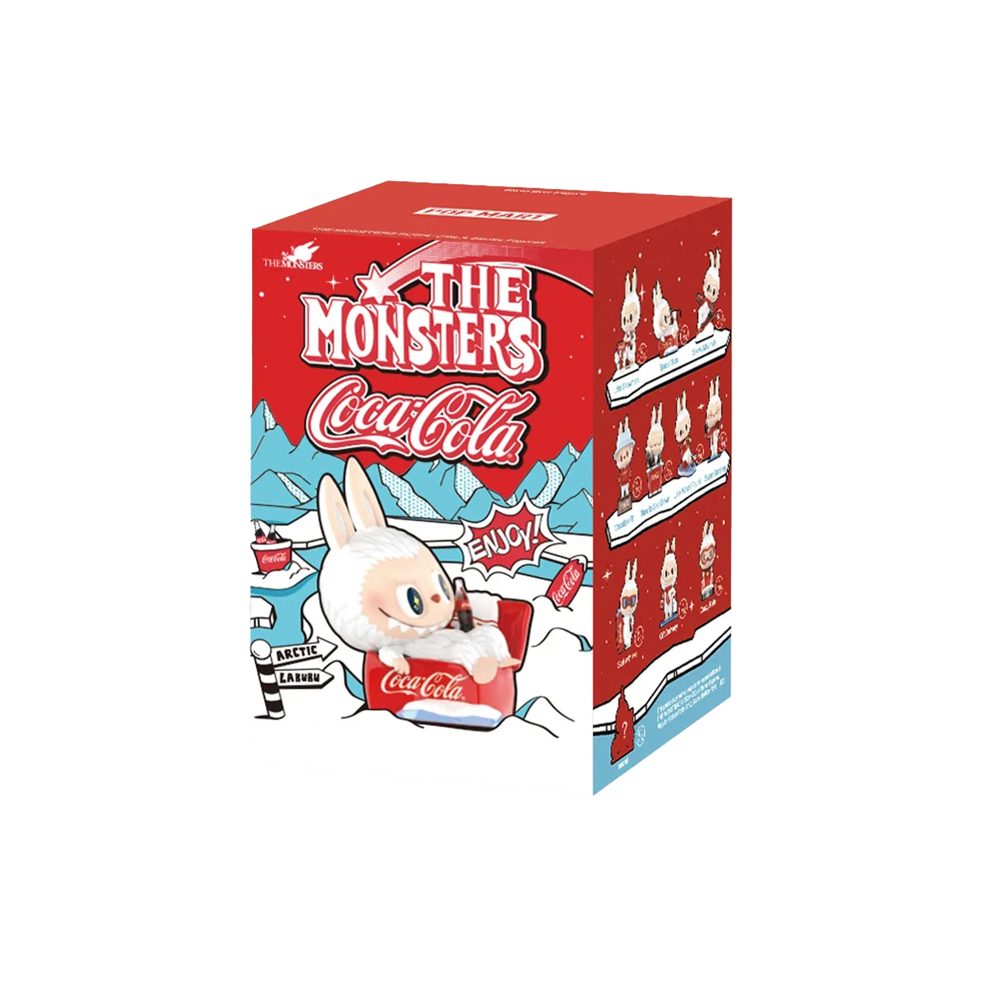 POP MART THE MONSTERS LABUBU COCA-COLA Series Figures (Single Box)