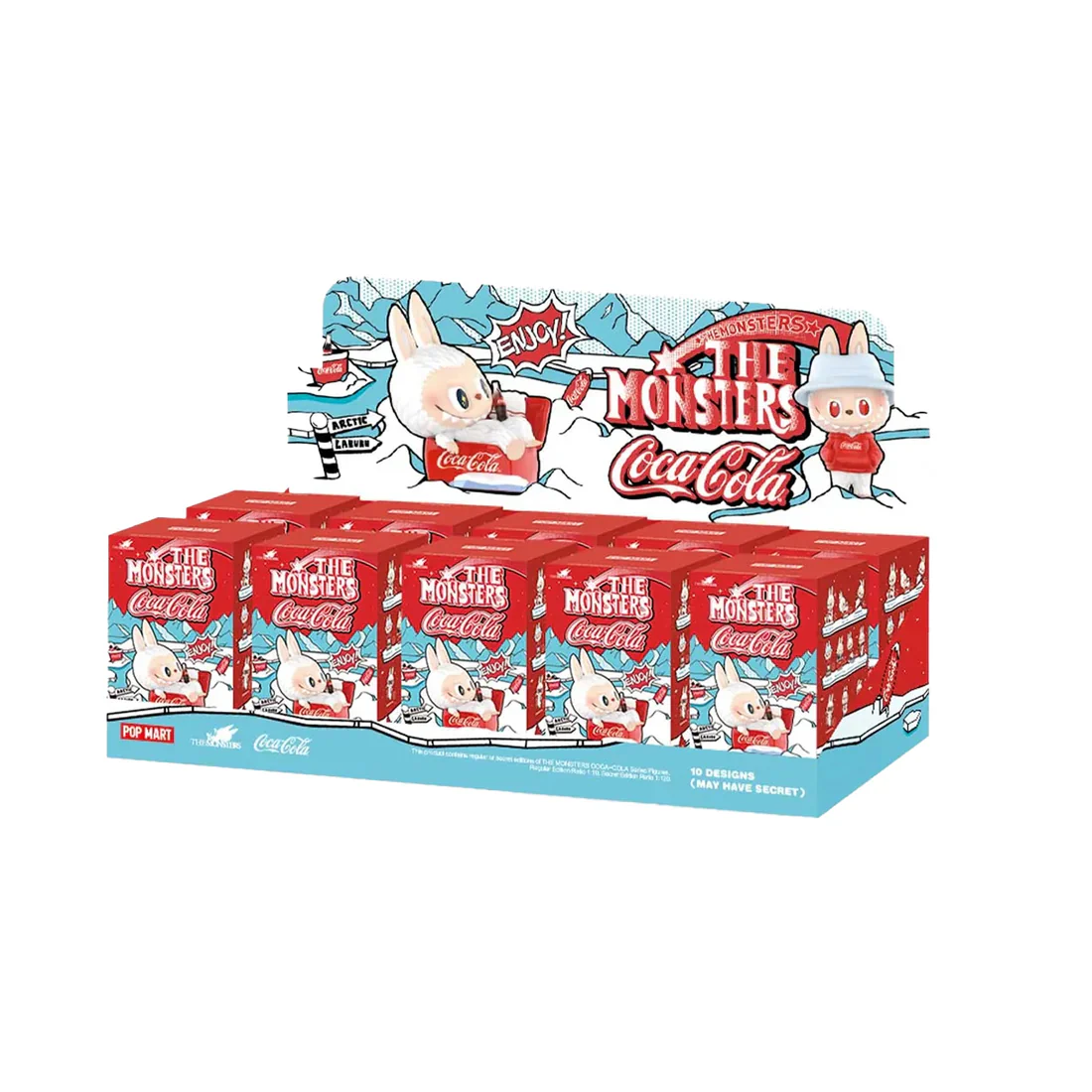 POP MART THE MONSTERS LABUBU COCA-COLA Series Figures (Single Box) - Image 2
