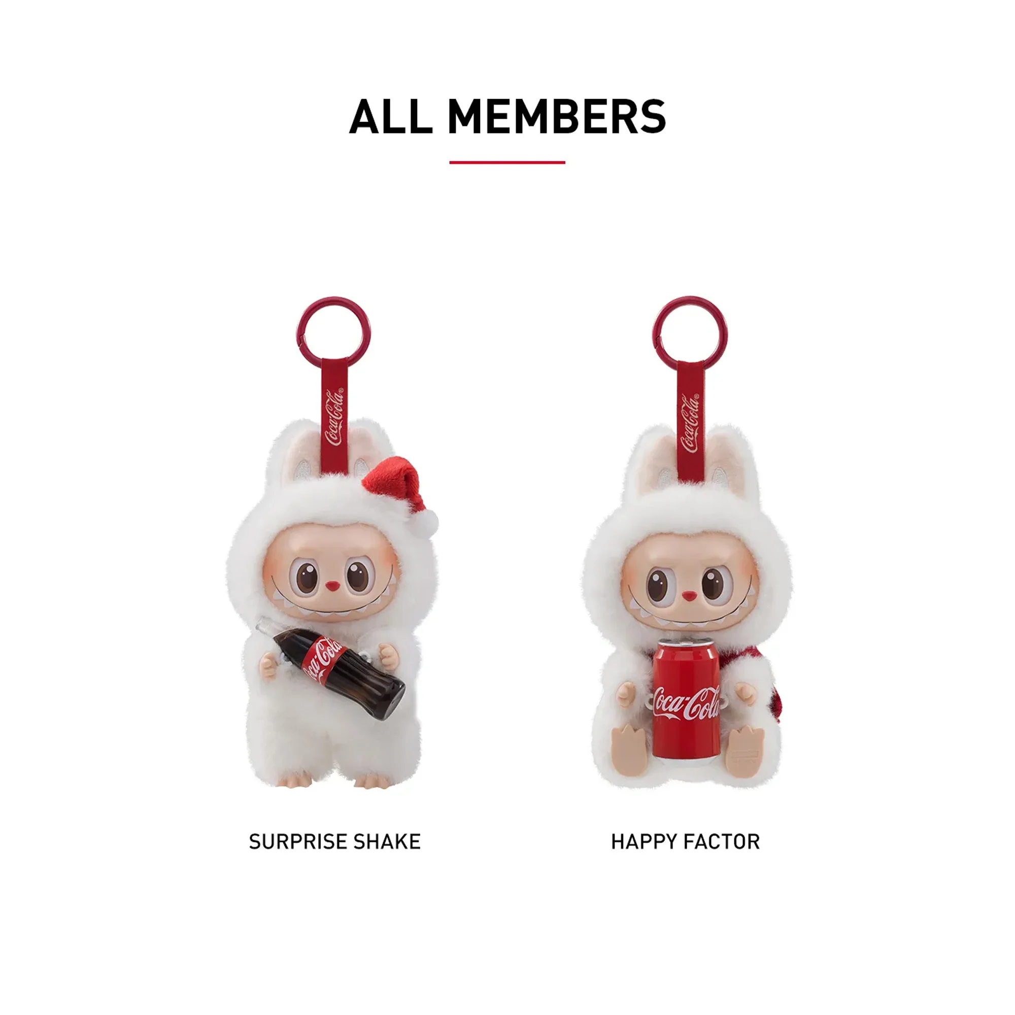 POP MART THE MONSTERS LABUBU COCA-COLA SERIES Vinyl Face (6 Blind Boxes) - Image 4