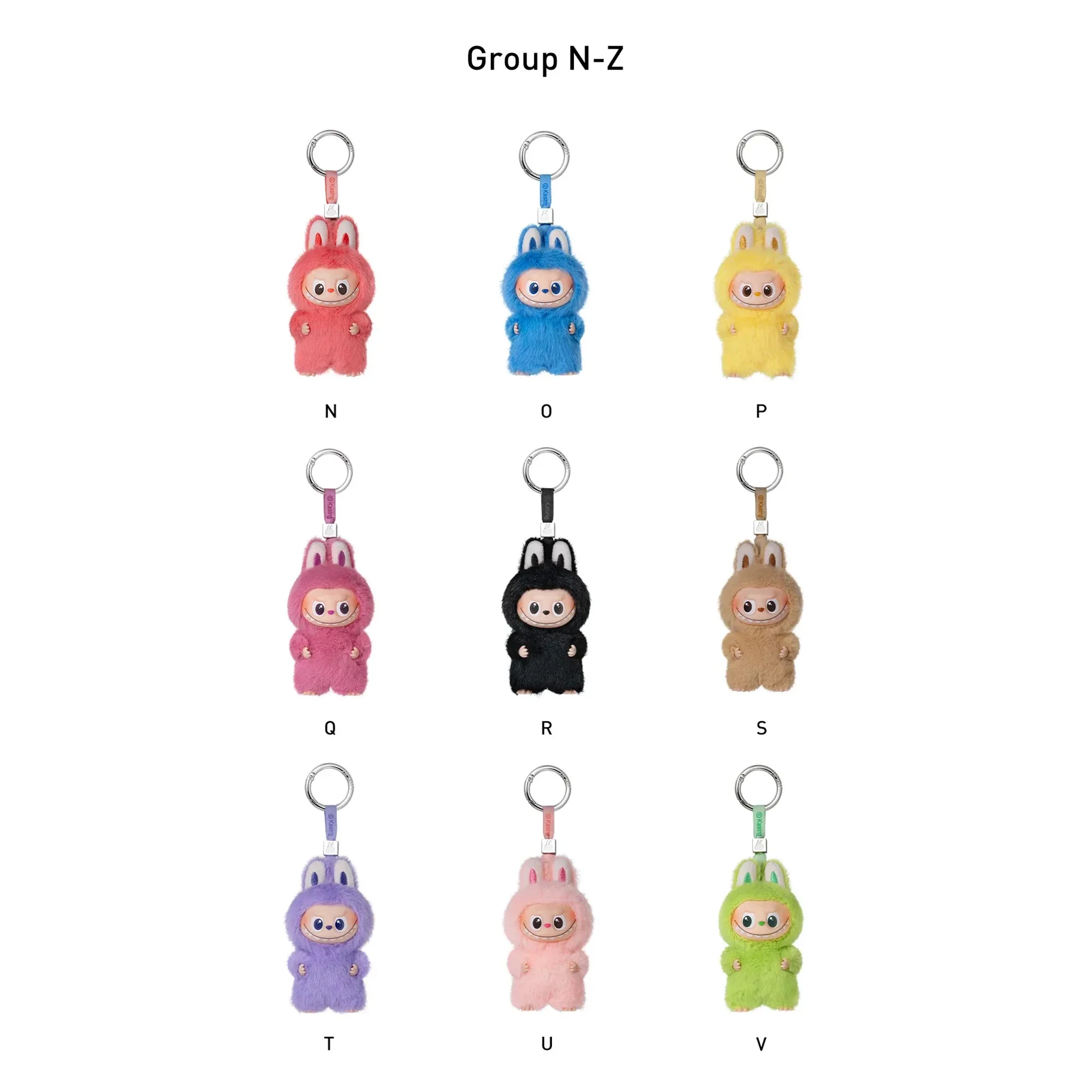 POP MART THE MONSTERS LABUBU Pin for Love Series Vinyl Plush Pendant (N-Z) (14 Blind Boxes) - Image 3