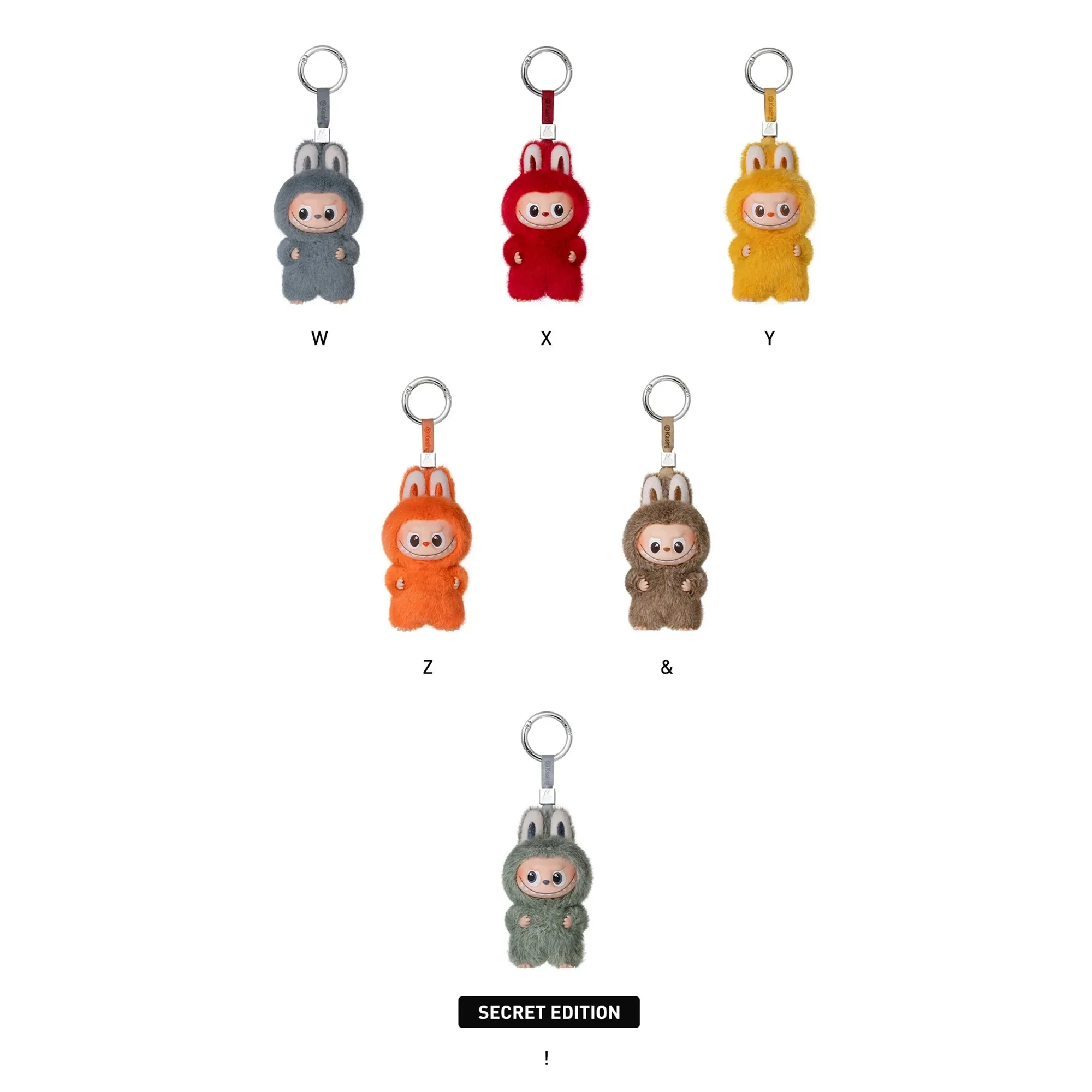 POP MART THE MONSTERS LABUBU Pin for Love Series-Vinyl Plush Pendant (N-Z) (Single Blind Box) - Image 3
