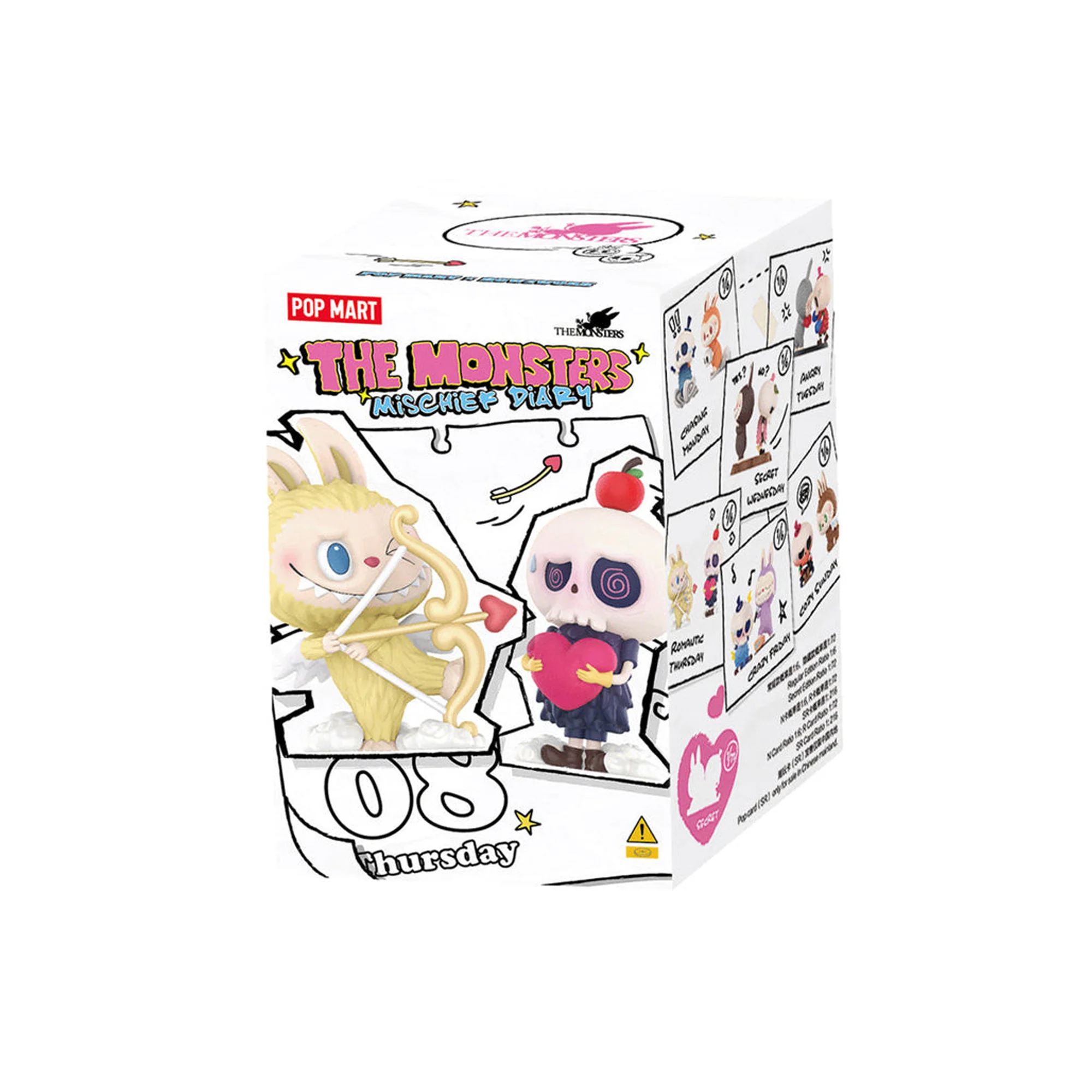 POP MART The Monsters Mischief Diary Series LABUBU&TYCOCO (6 Blind Boxes) - Image 2