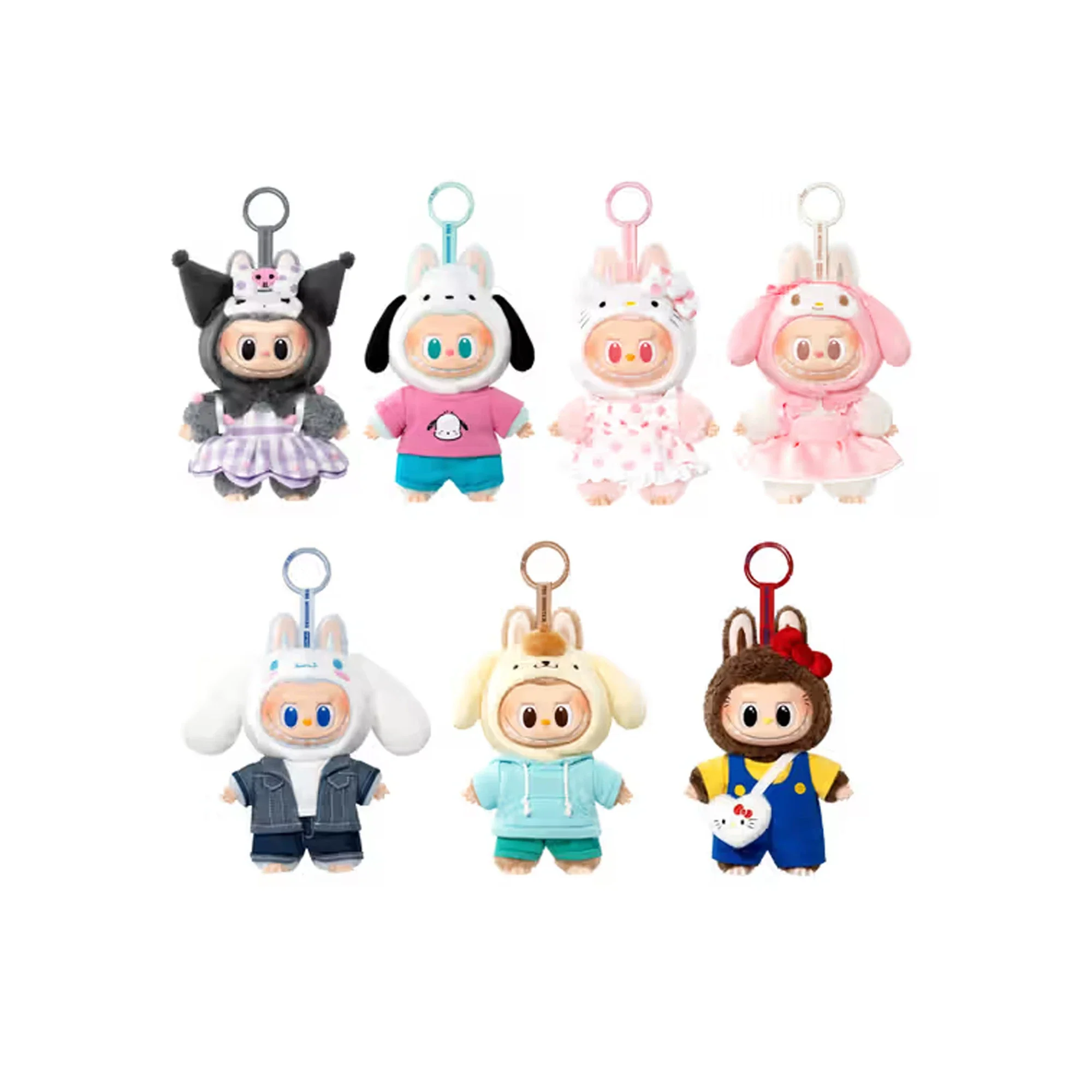 POP MART THE MONSTERS × Hello Kitty and Friends Series Vinyl Plush Pendant (Single Blind Box) - Image 2