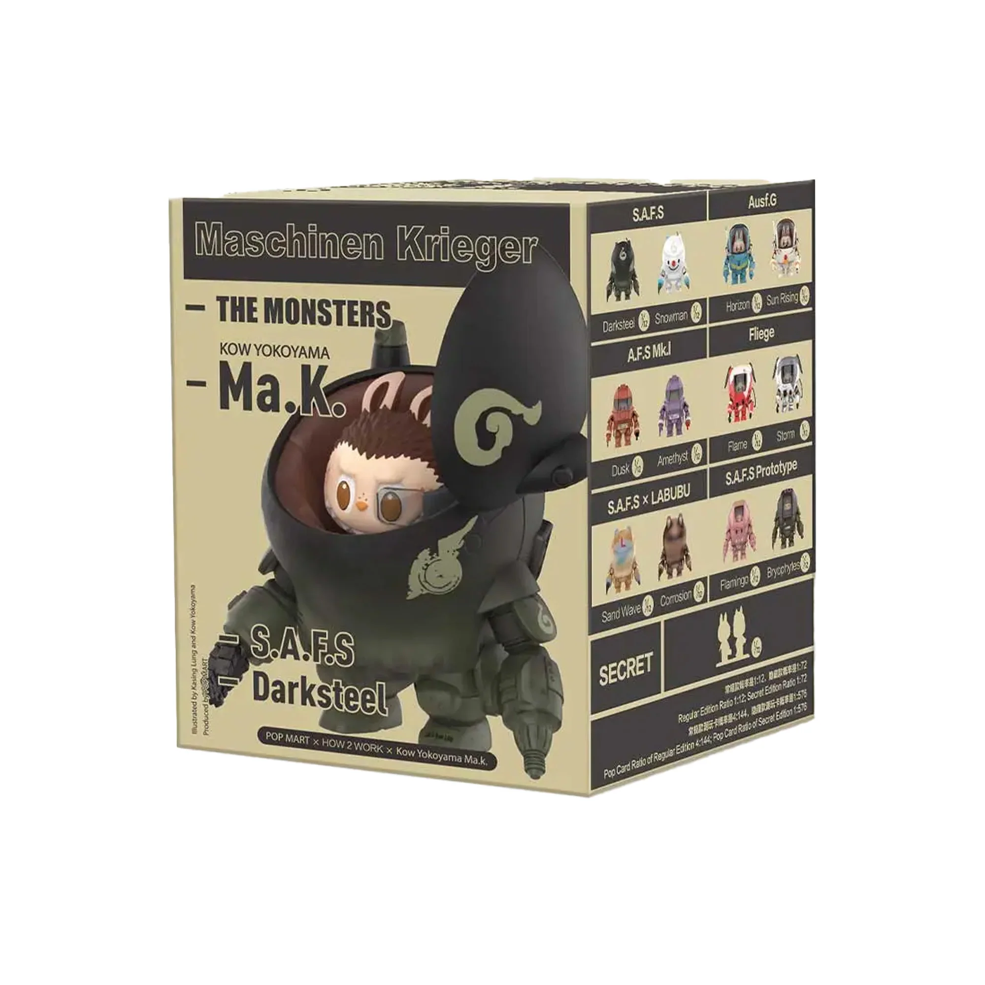 POP MART The Monsters x Kow Yokoyama Ma.K. Series (12 Blind Boxes) - Image 2