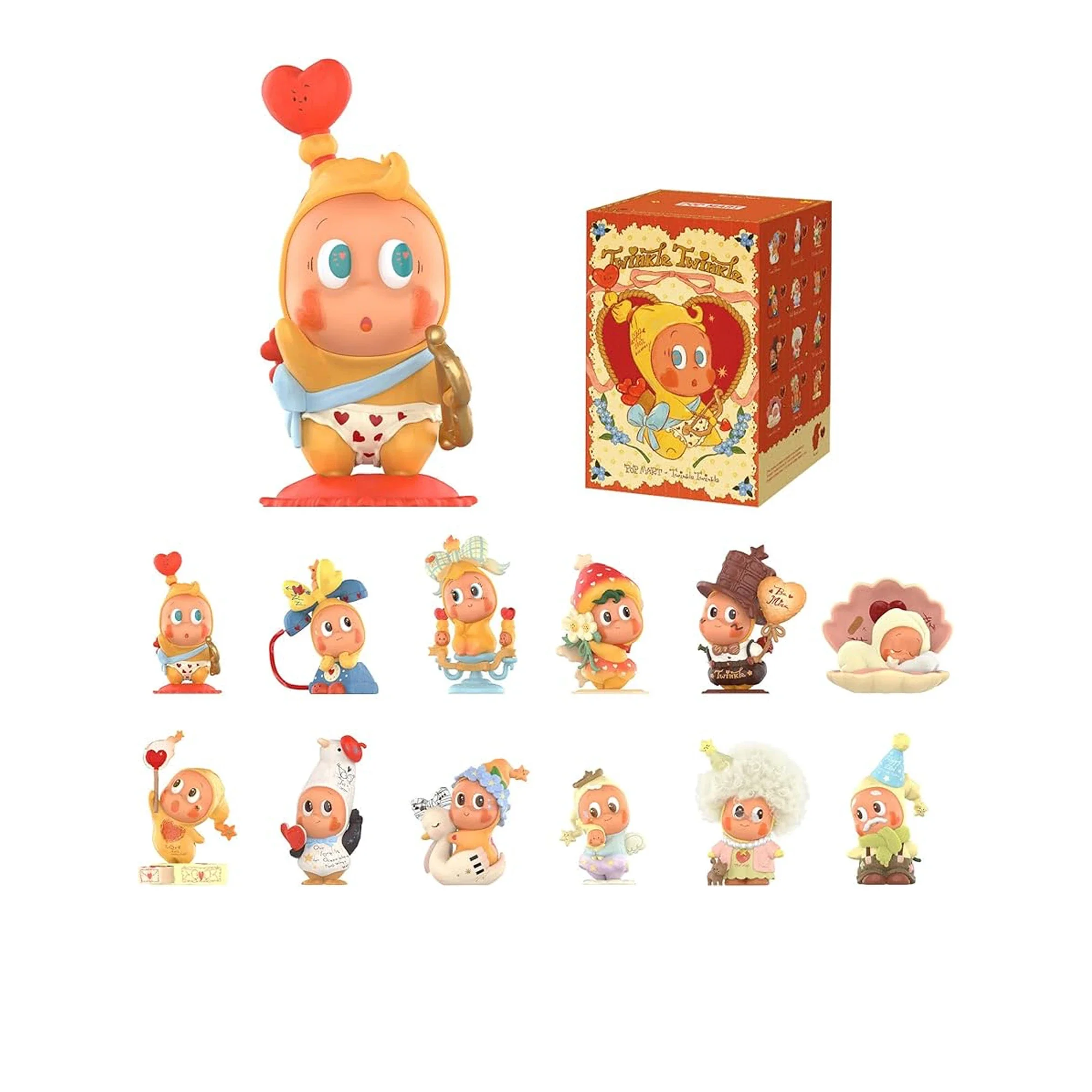 POP MART Twinkle Twinkle Crush On You Series Figures (6 Blind Boxes) - Image 3