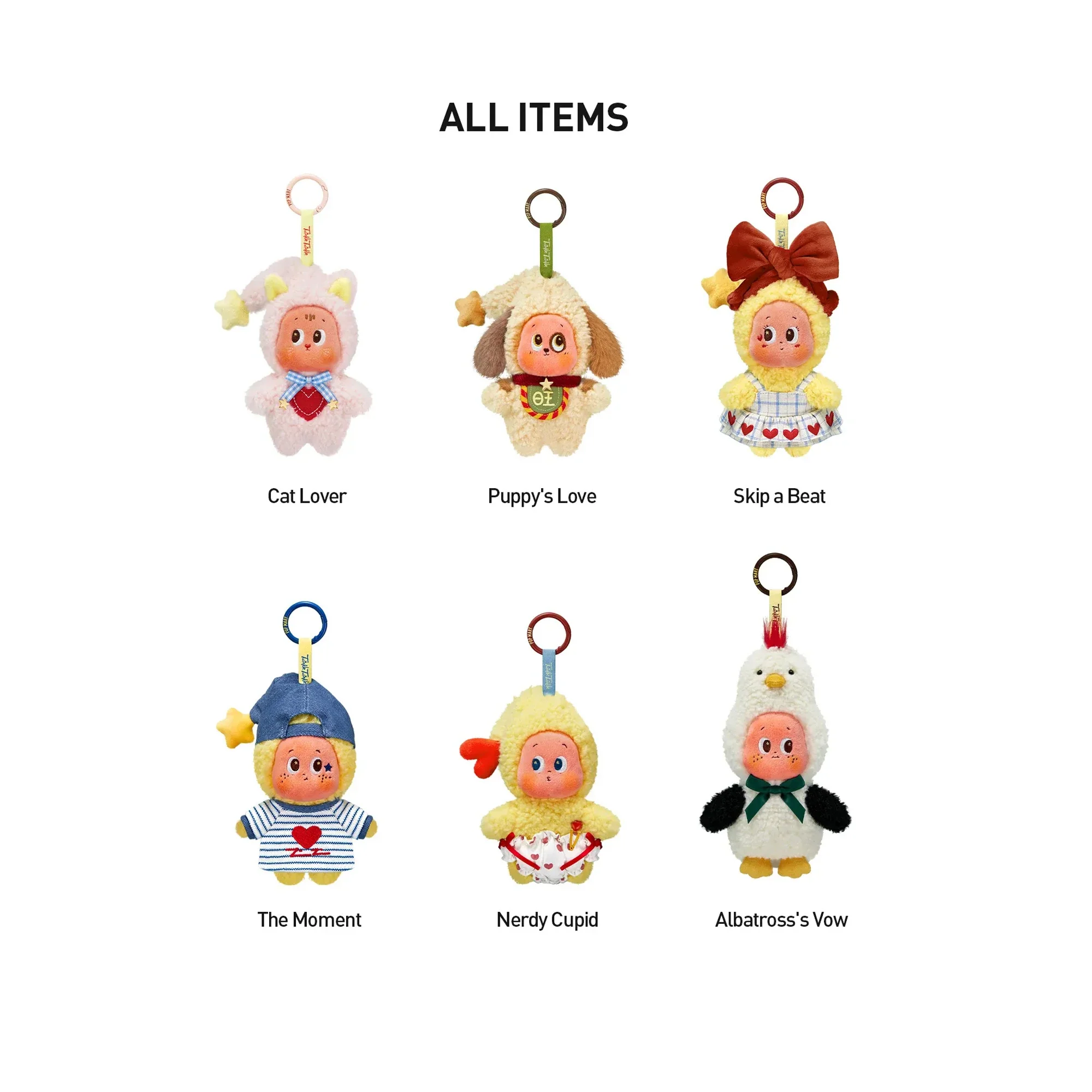 POP MART Twinkle Twinkle Crush On You Series Plush Pendent (Single Blind Box) - Image 3