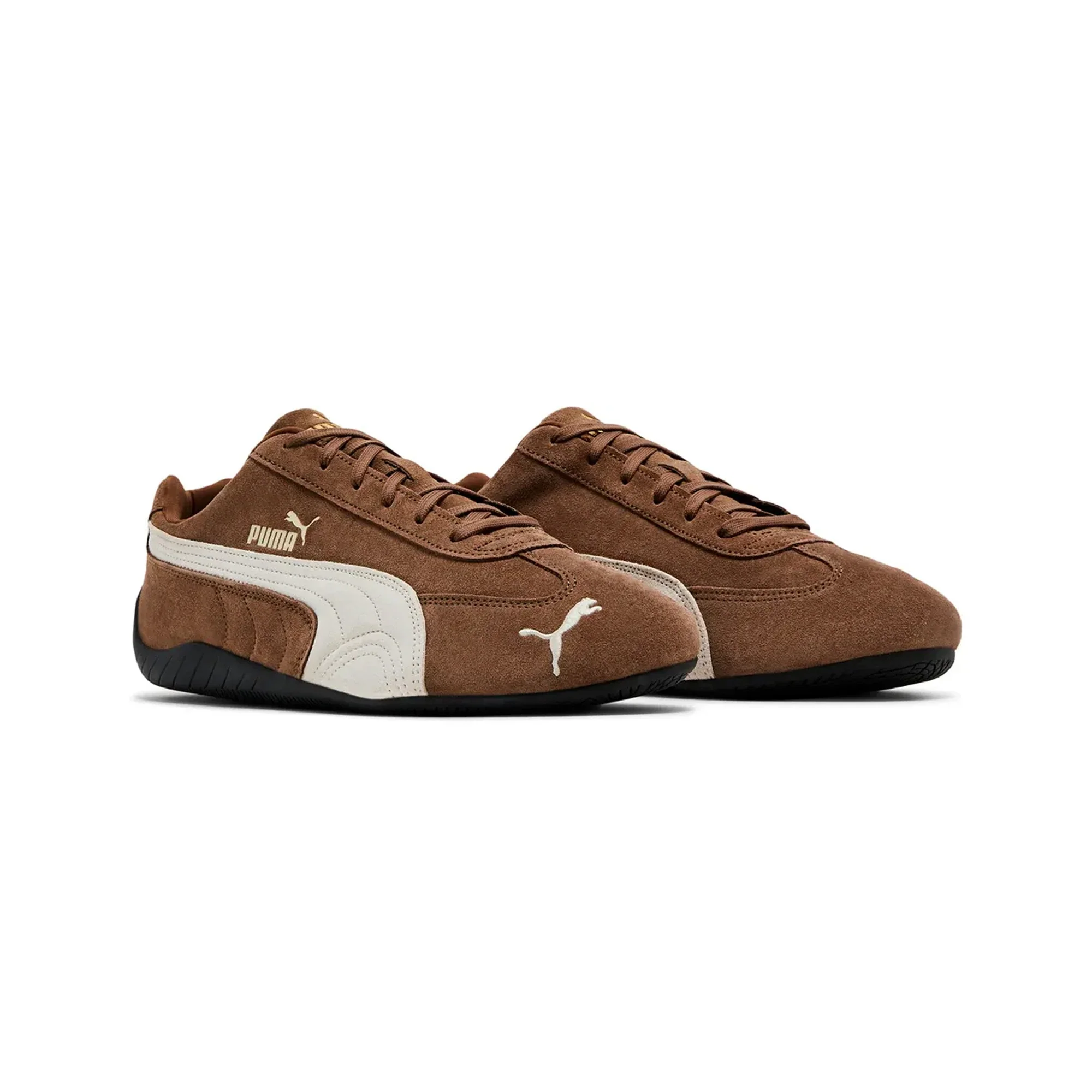 Puma Speedcat OG 'Haute Coffee Frosted Ivory' (Gold Tongue Logo) (2024) - Image 2