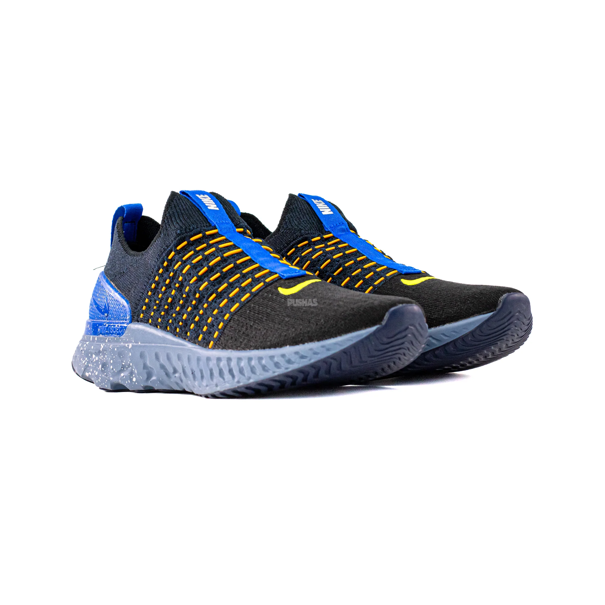 Nike React Phantom Run Flyknit 2 'Black Hyper Royal' (2022) - Image 2