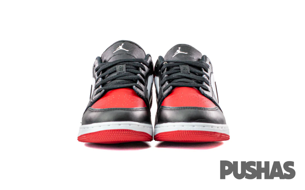 [Refurbished] Air Jordan 1 Low 'Bred Toe' GS (2021) - Image 4