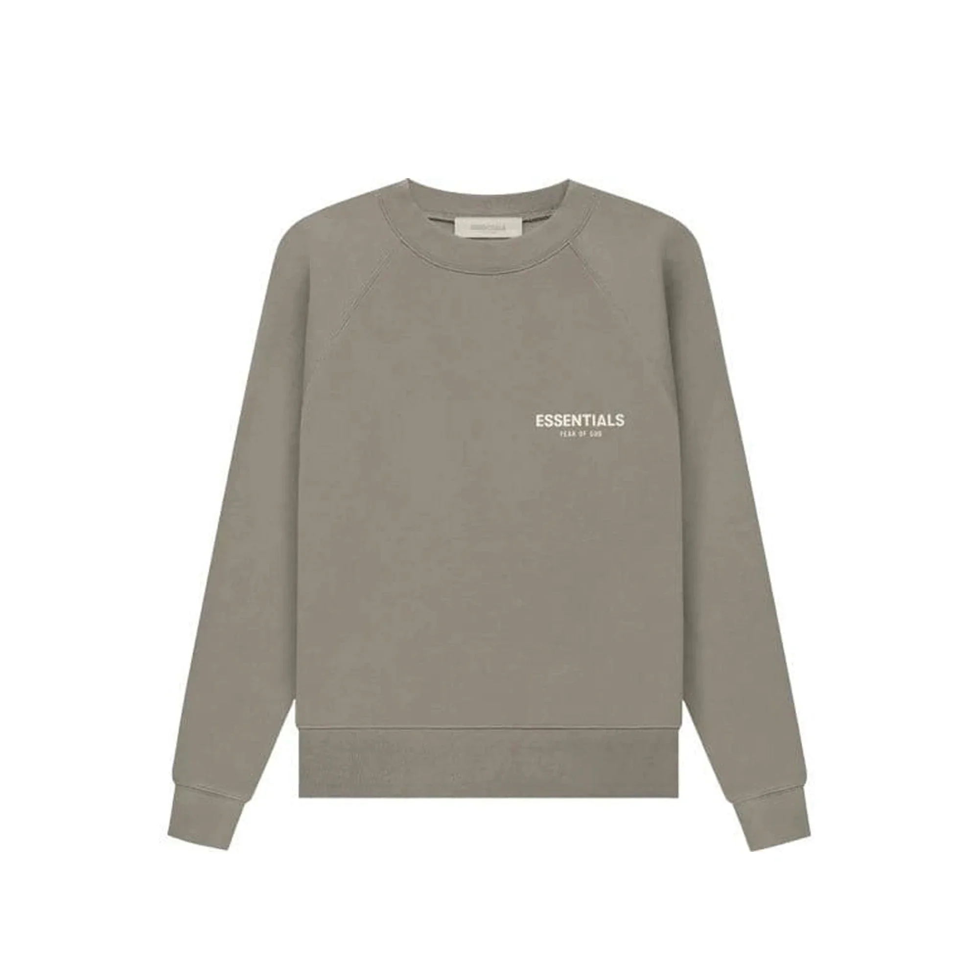 [Refurbished] ESSENTIALS Long Sleeve Crewneck 'Desert Taupe' SS22