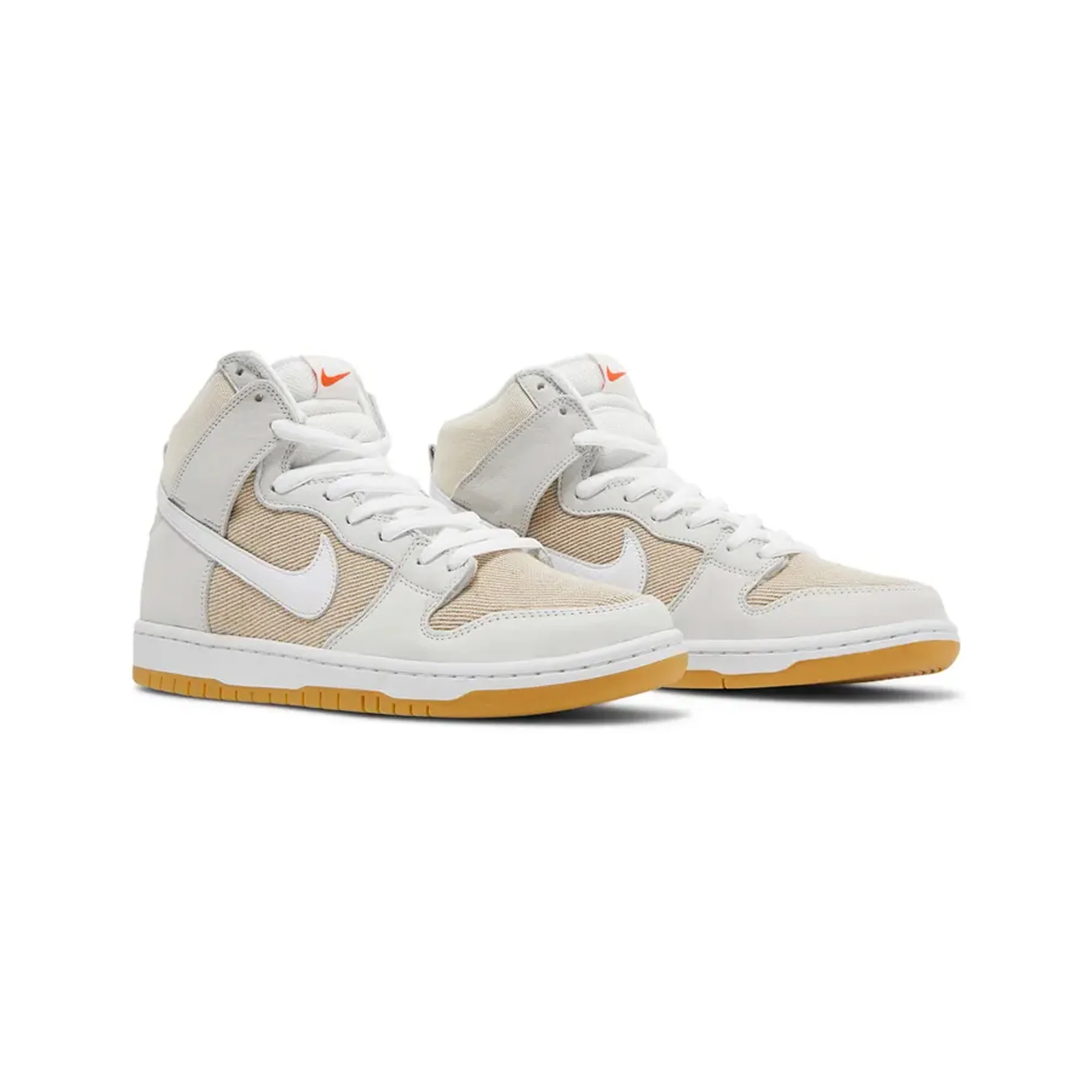 Nike SB Dunk High Pro ISO 'Unbleached Natural' (2021) - Image 2