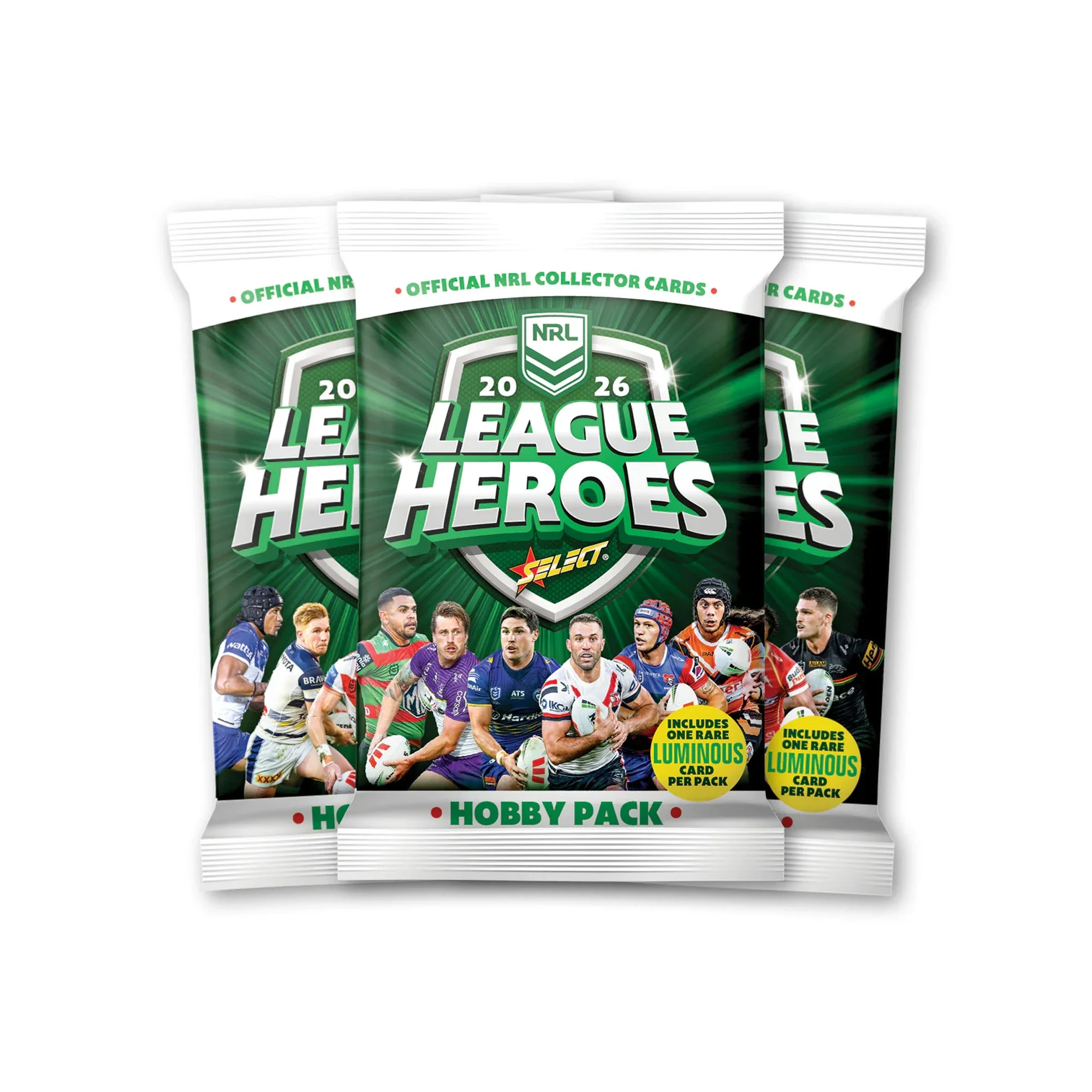 Select Cards NRL League Heroes Hobby Box (2026) - Image 2