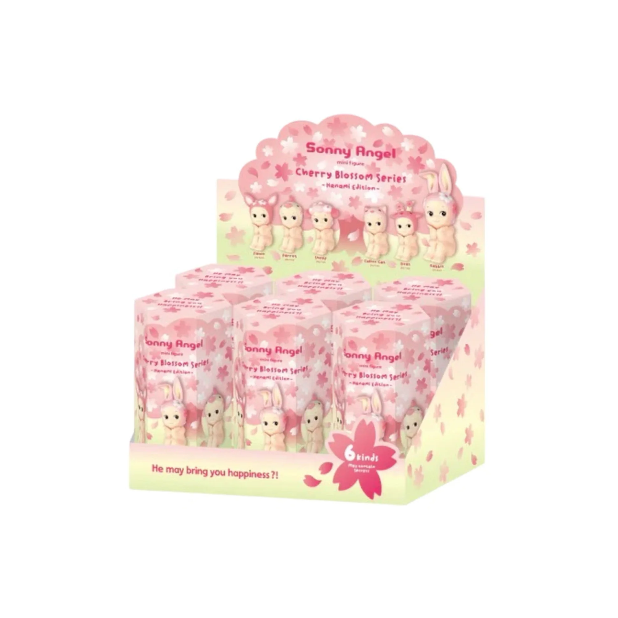 Sonny Angel Cherry Blossom Hanami Edition Sealed Case (6 Blind Boxes)